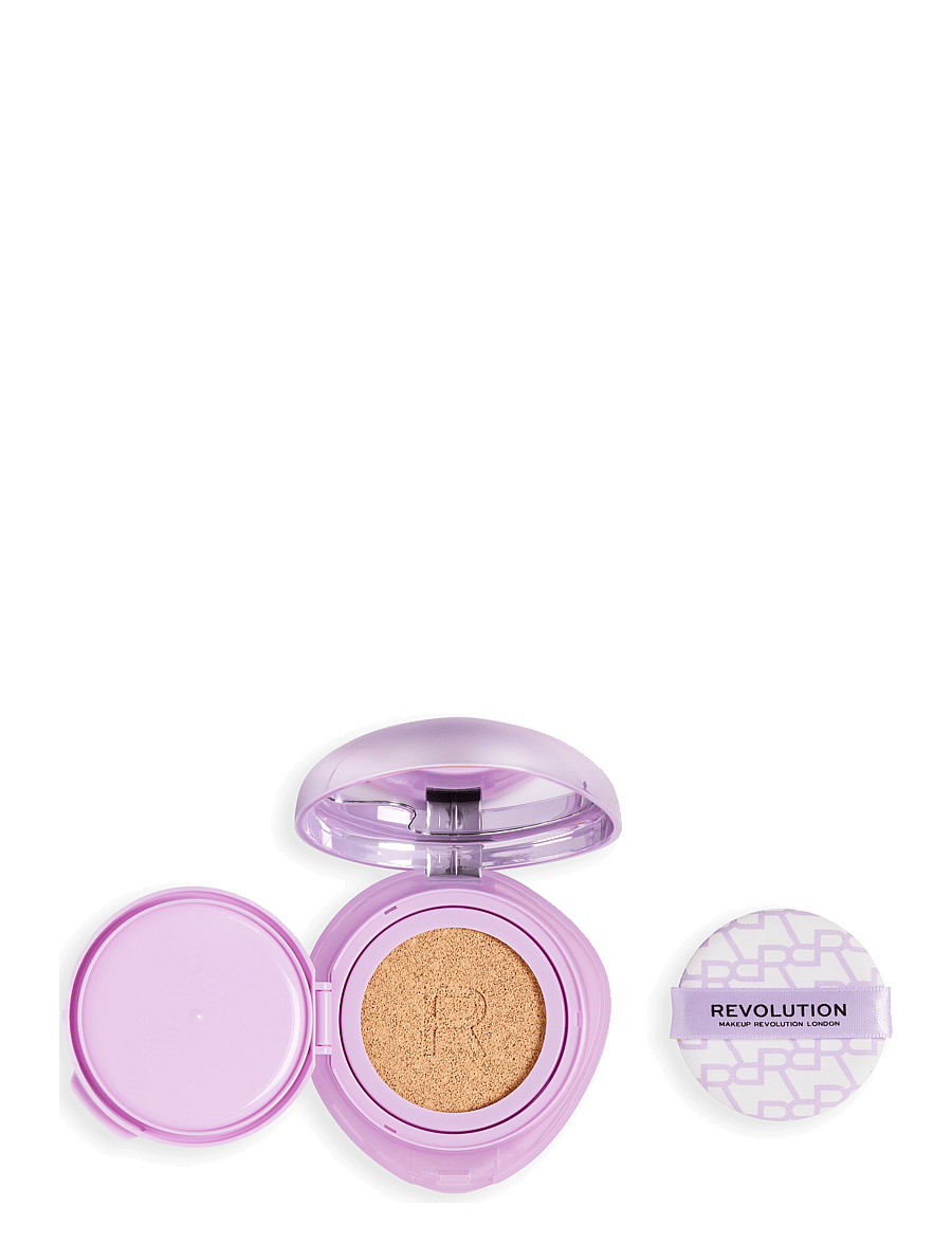 Revolution Beauty London - Revolution Superdewy Cushion Foundation - makeup - light neutral - 1