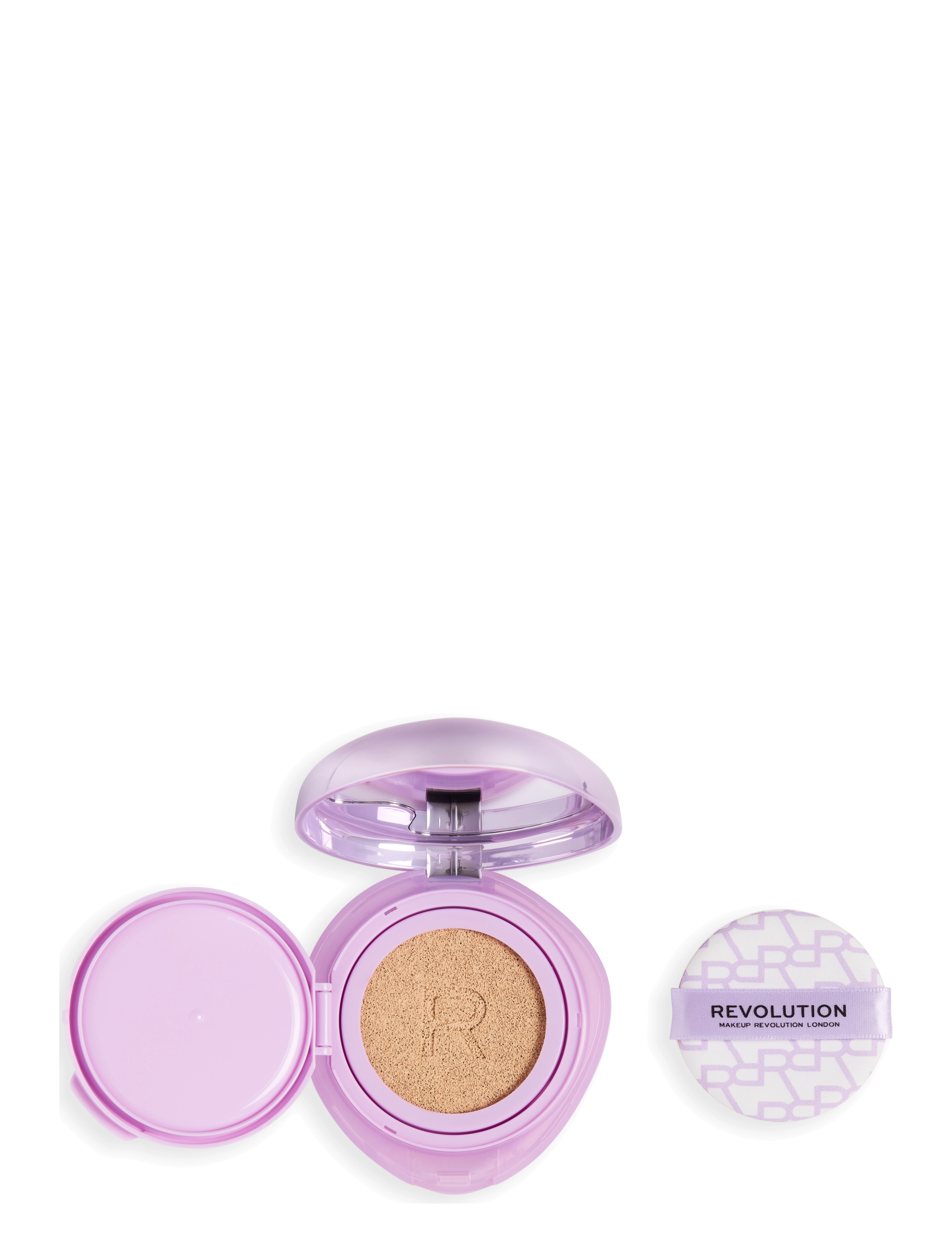 Revolution Beauty London - Revolution Superdewy Cushion Foundation - light neutral warm - 1