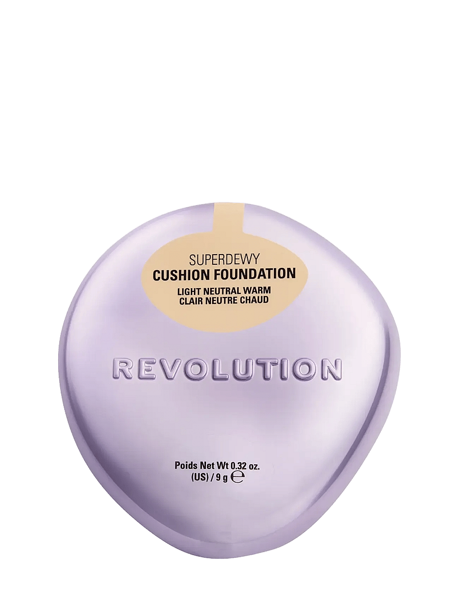 Revolution Beauty London - Revolution Superdewy Cushion Foundation - light neutral warm - 0