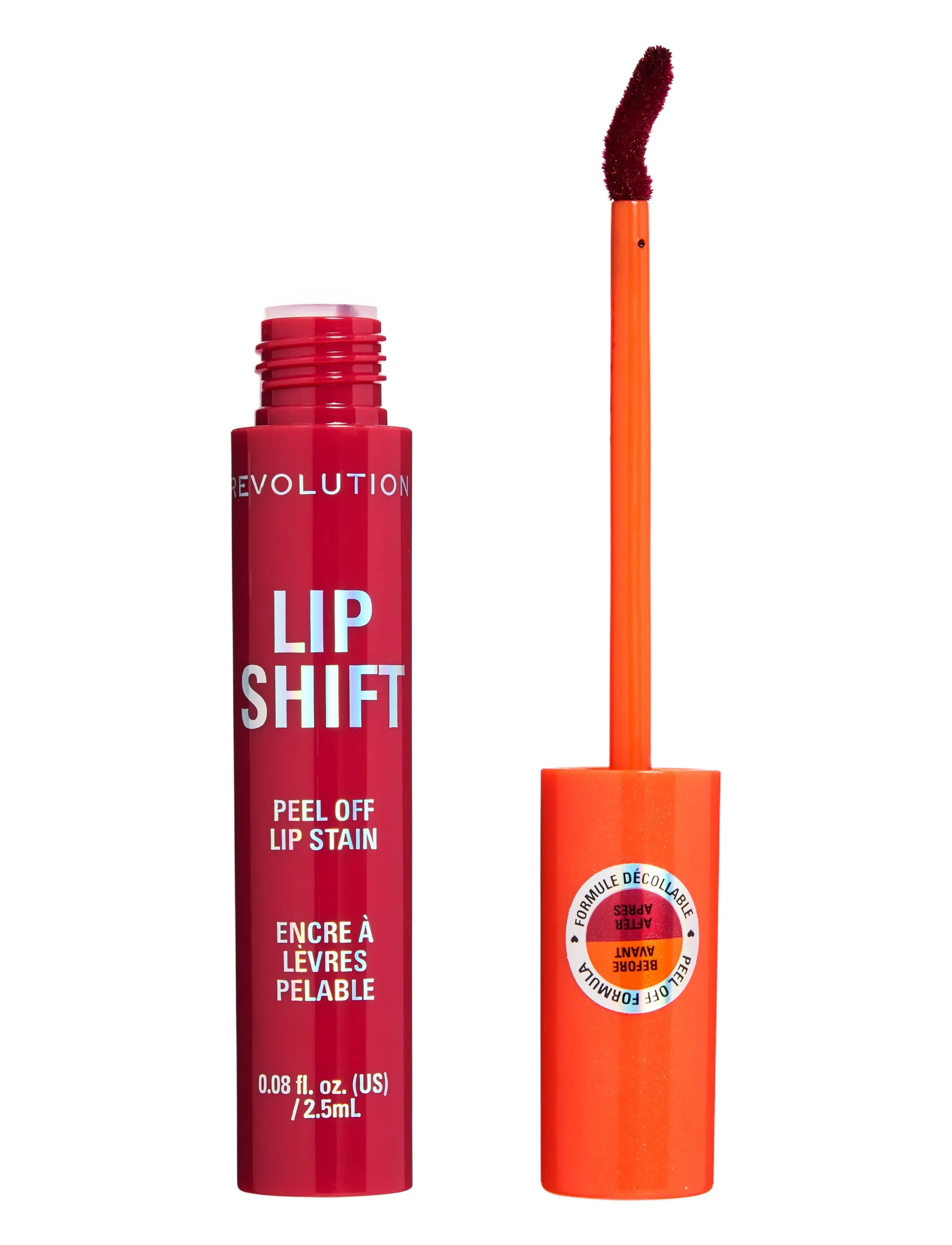 Revolution Beauty London - Revolution Lip Shift Peel Off Lip Stain Solar Flare Coral - flare coral - 1