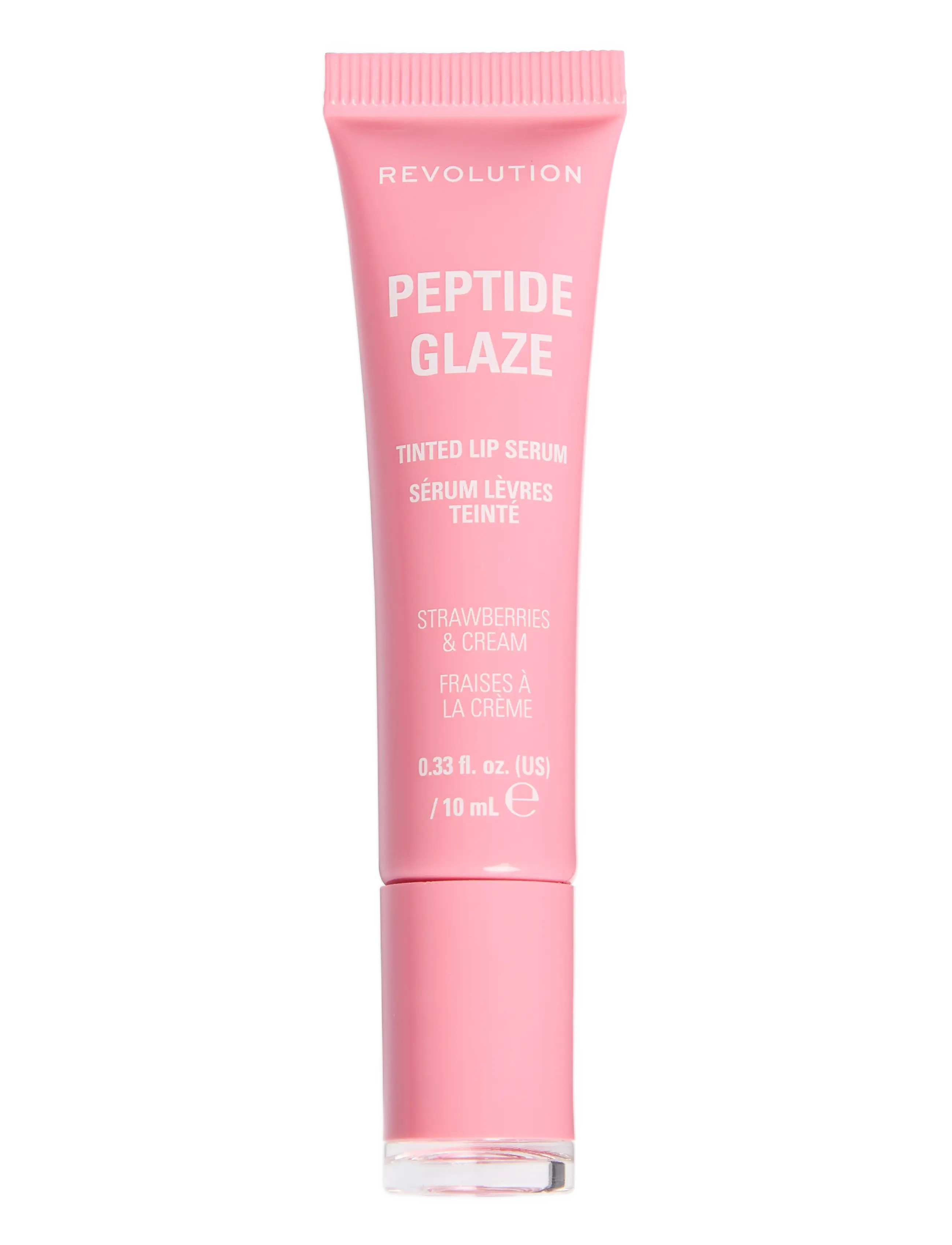 Revolution Beauty London Revolution Peptide Glaze Tinted Lip Serum, Lipgloss, Pink, Str: 10 ML