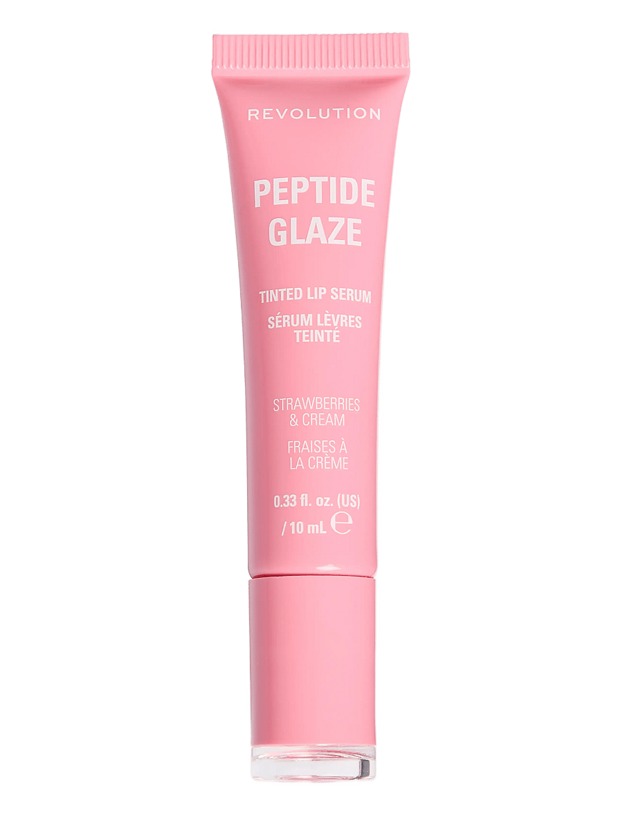 Revolution Beauty London - Revolution Peptide Glaze Tinted Lip Serum - makeup - strawberries - 0