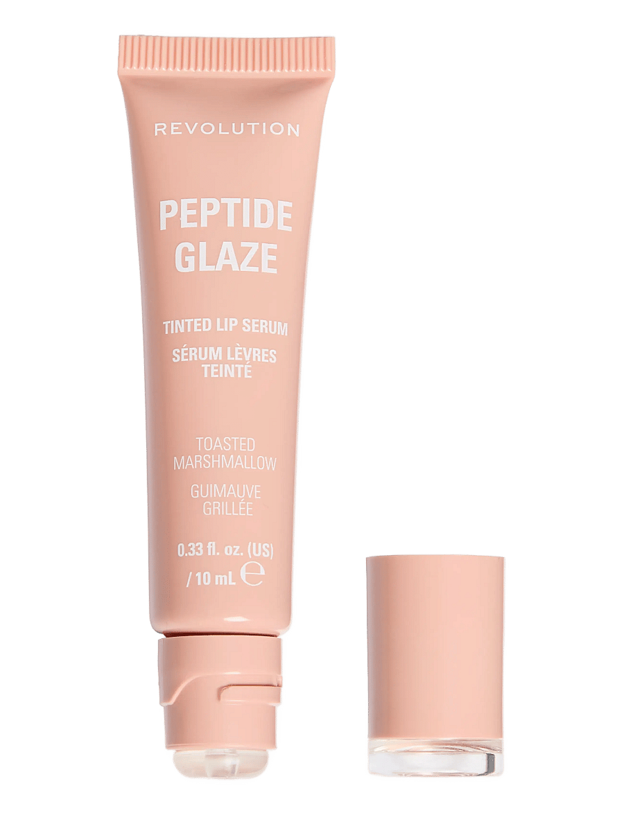 Revolution Beauty London - Revolution Peptide Glaze Tinted Lip Serum - makeup - toasted marshmallow - 1