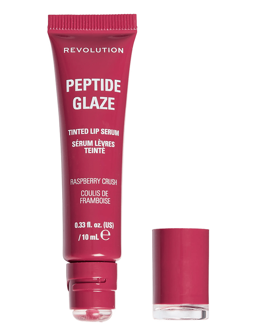 Revolution Beauty London - Revolution Peptide Glaze Tinted Lip Serum - makeup - raspberry - 1