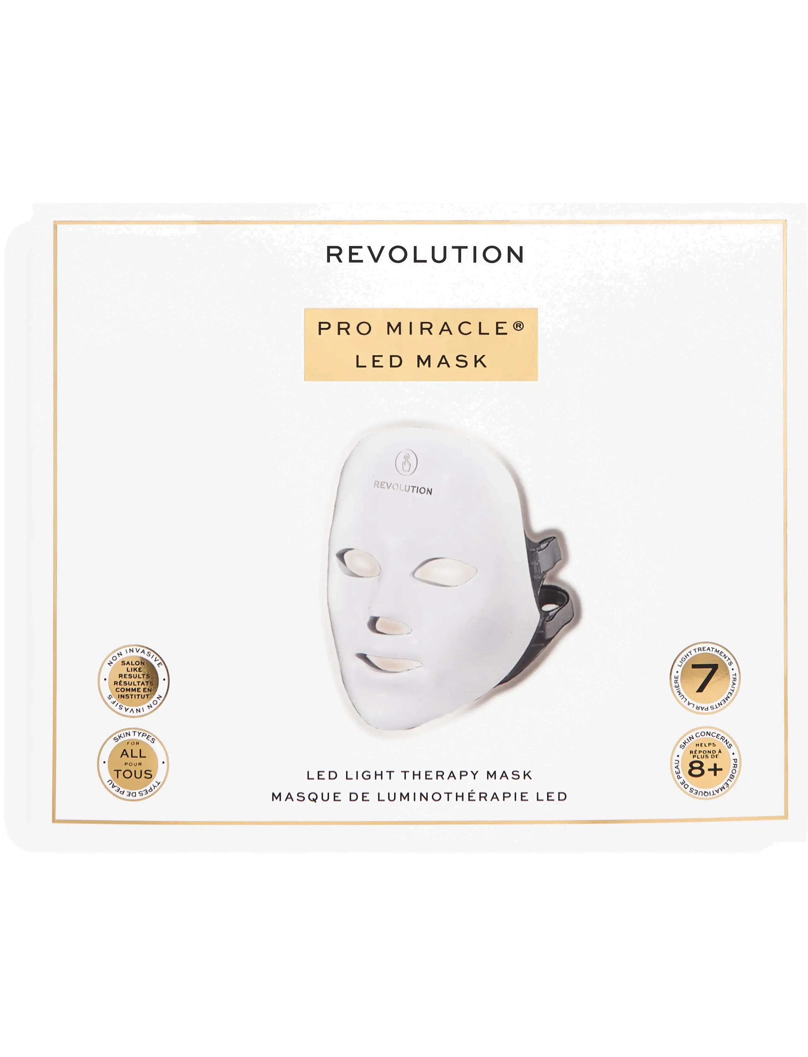 Revolution Beauty London - Revolution Pro Miracle LED Face Mask - 20–50€ - white - 1