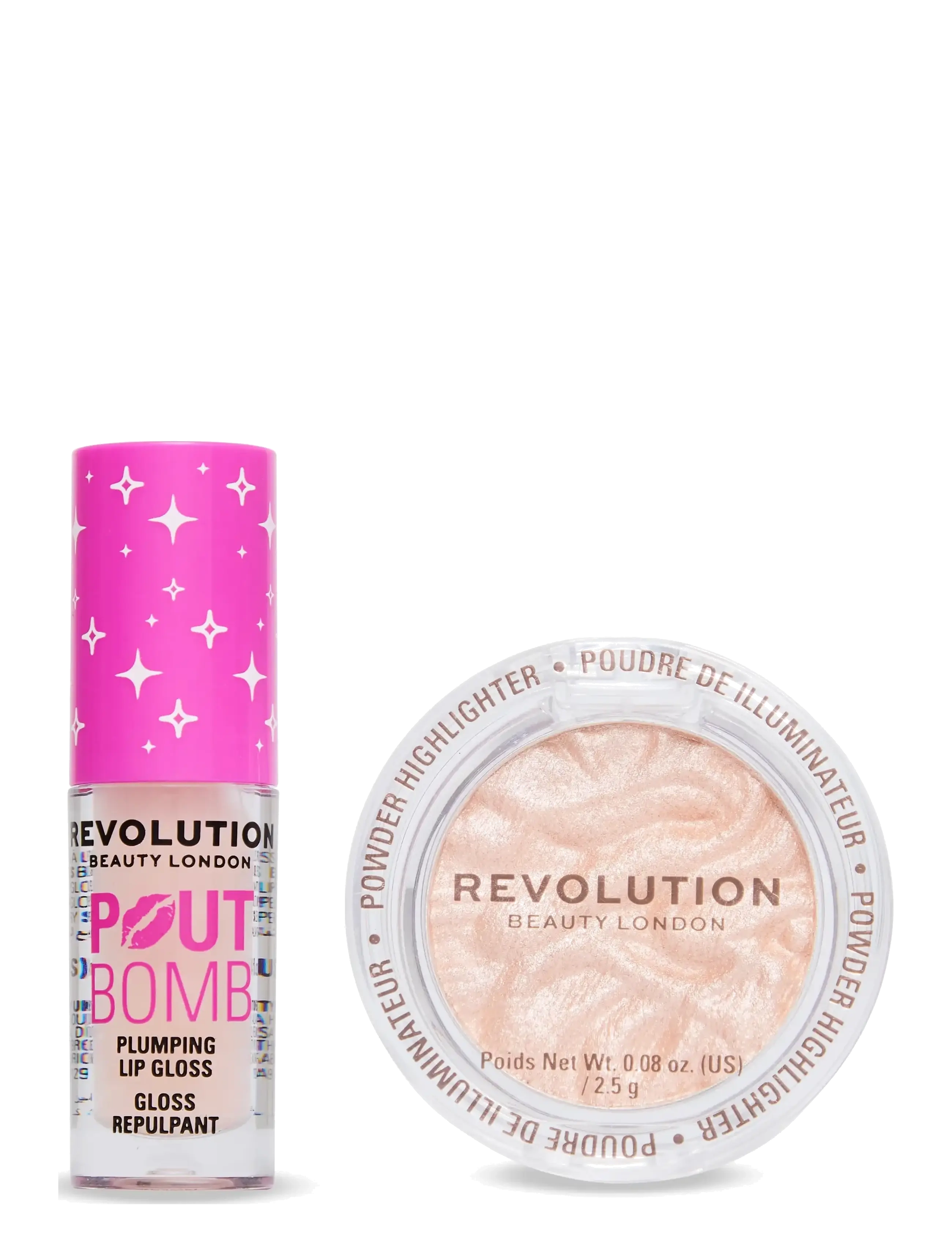 Revolution Beauty London - Revolution Shimmer Lip & Cheek Duo - multi-colored - 2