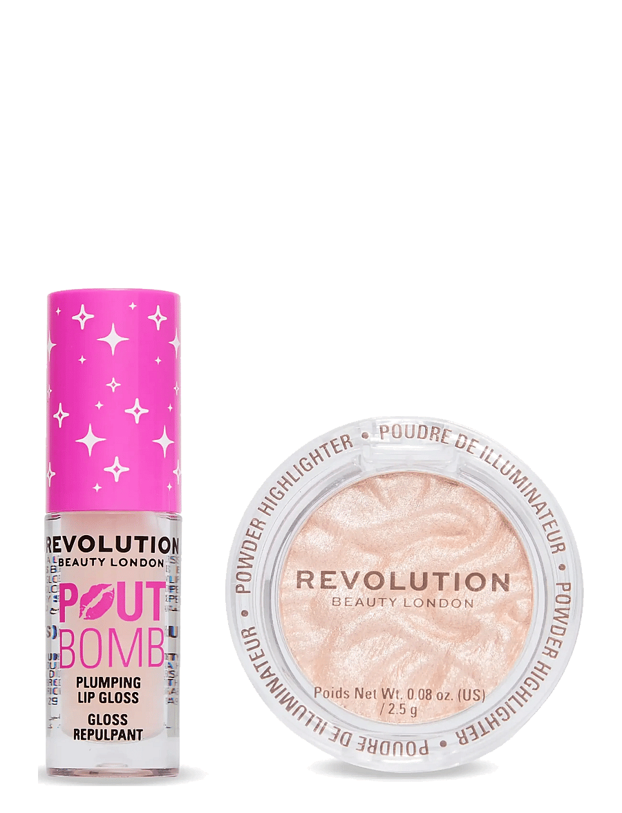 Revolution Beauty London - Revolution Shimmer Lip & Cheek Duo - multi-colored - 2