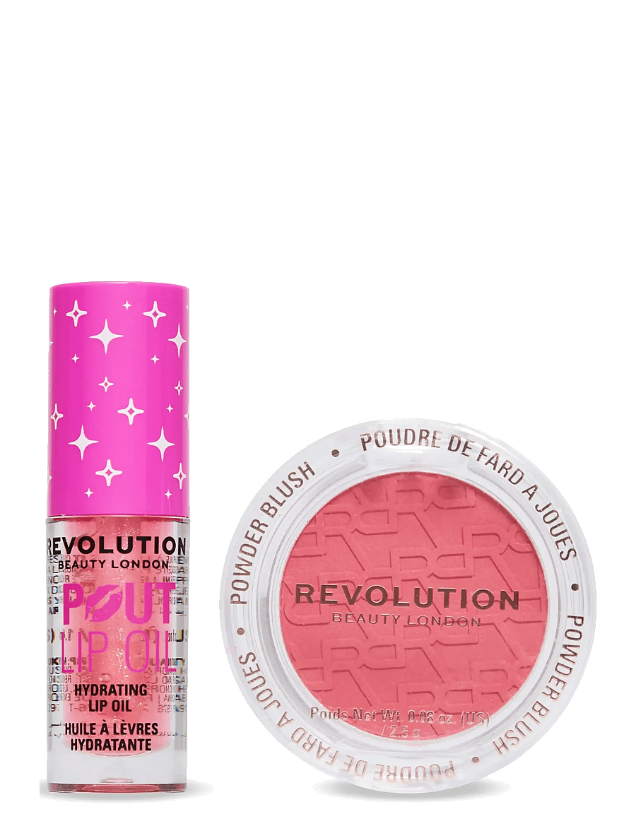 Revolution Beauty London - Revolution Pout & Pop Blush Reloaded & Lip Duo - multi-colored - 1