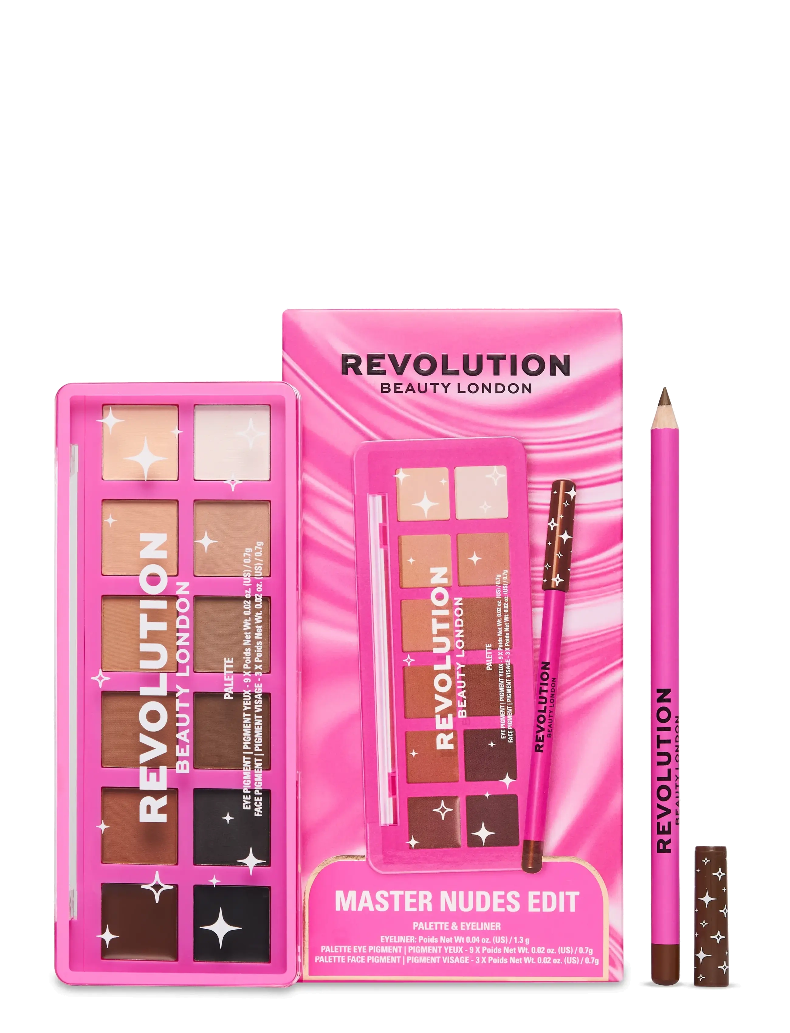 Revolution Beauty London Revolution The Master Nudes Edit - Jõulukingid - MULTI-COLORED / pink/rose