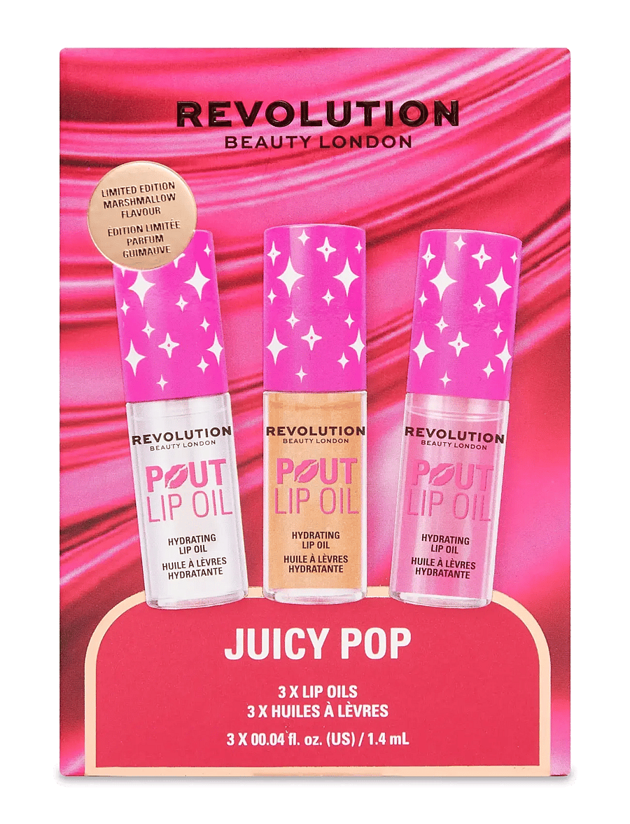 Revolution Beauty London - Revolution Sweet Talk Lip Oil Trio - multi-colored - 0