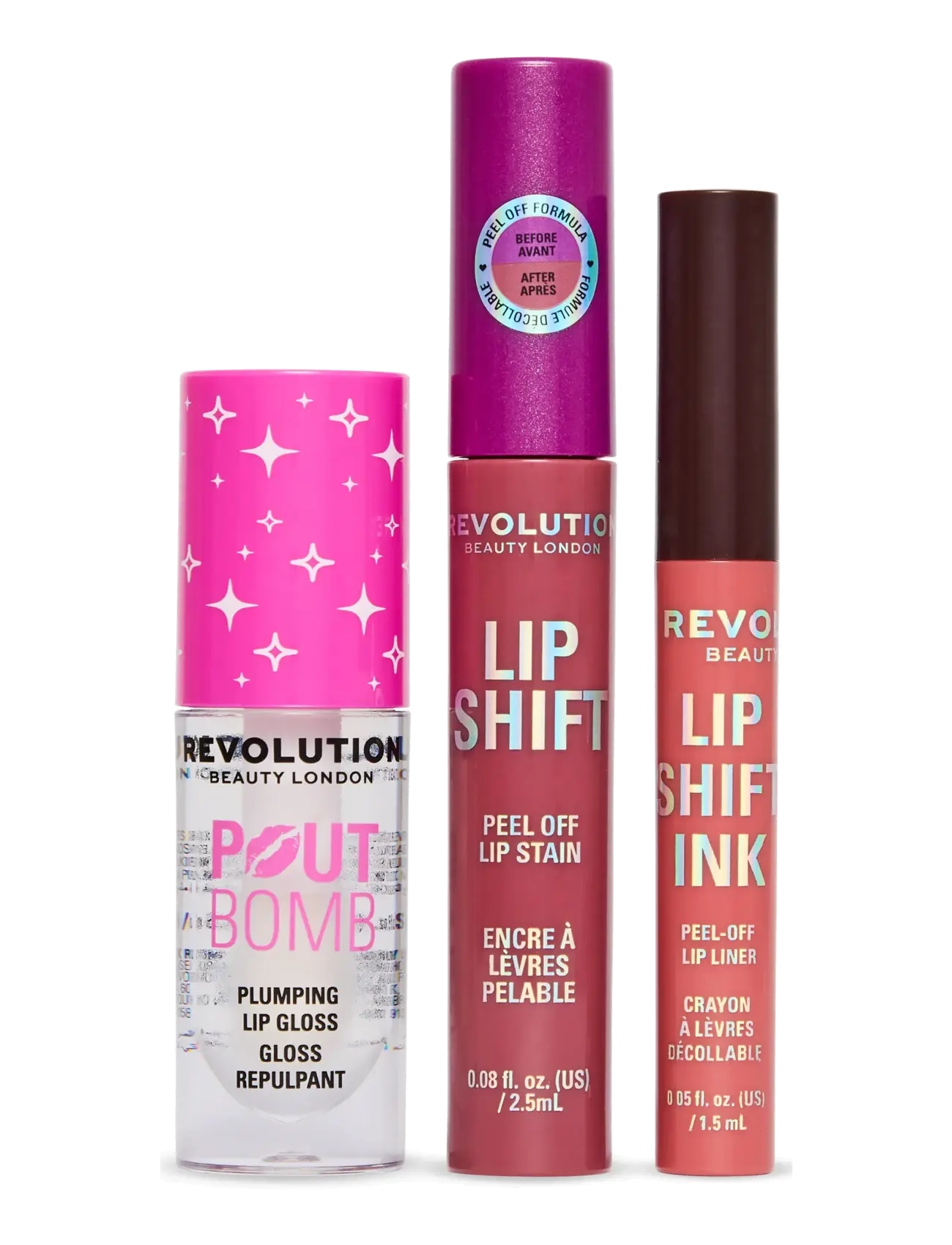 Revolution Beauty London - Revolution Sweet Stain Lip Trio - multi-colored - 2