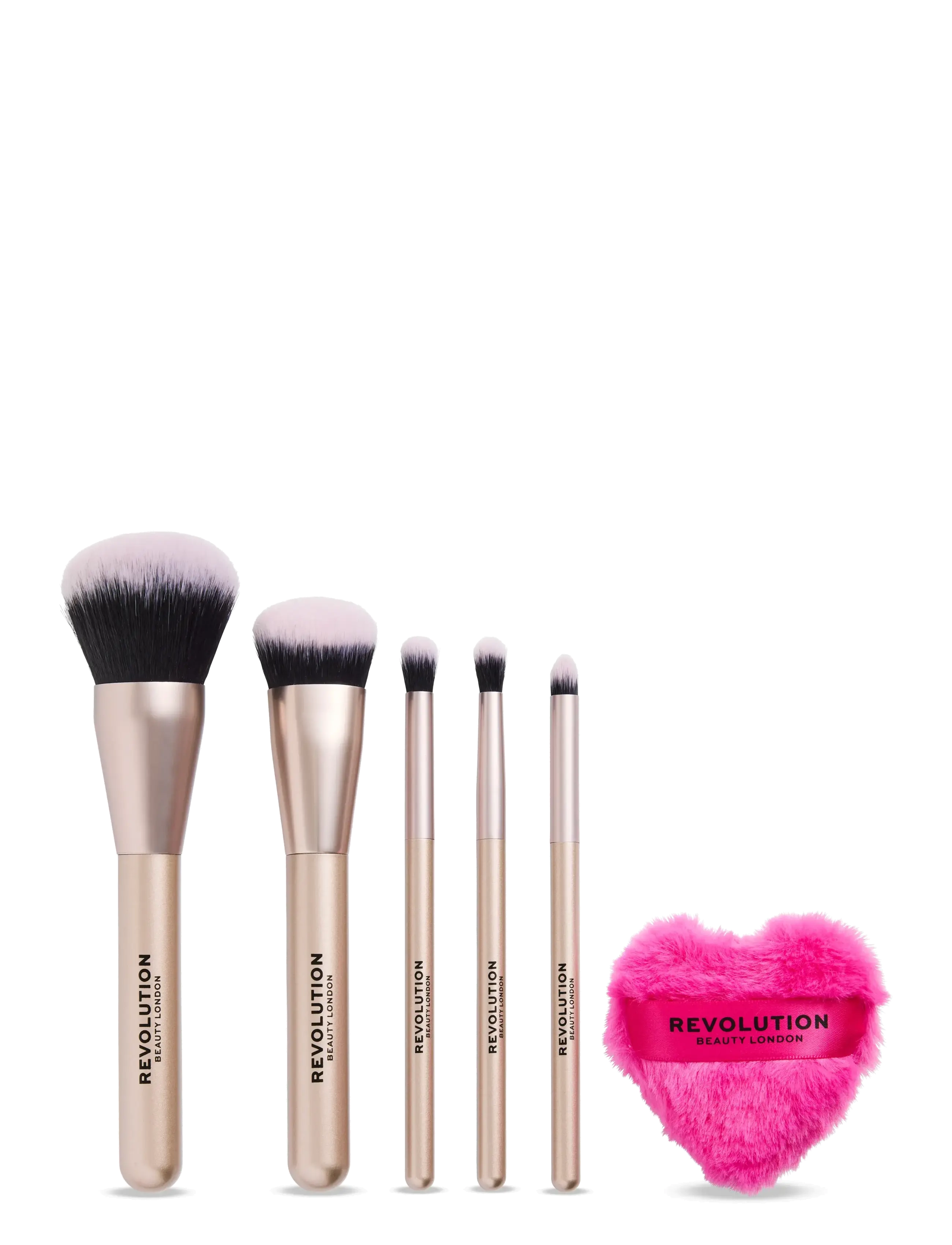 Revolution Beauty London - Revolution Fur Baby Brush Set - multi-colored - 1
