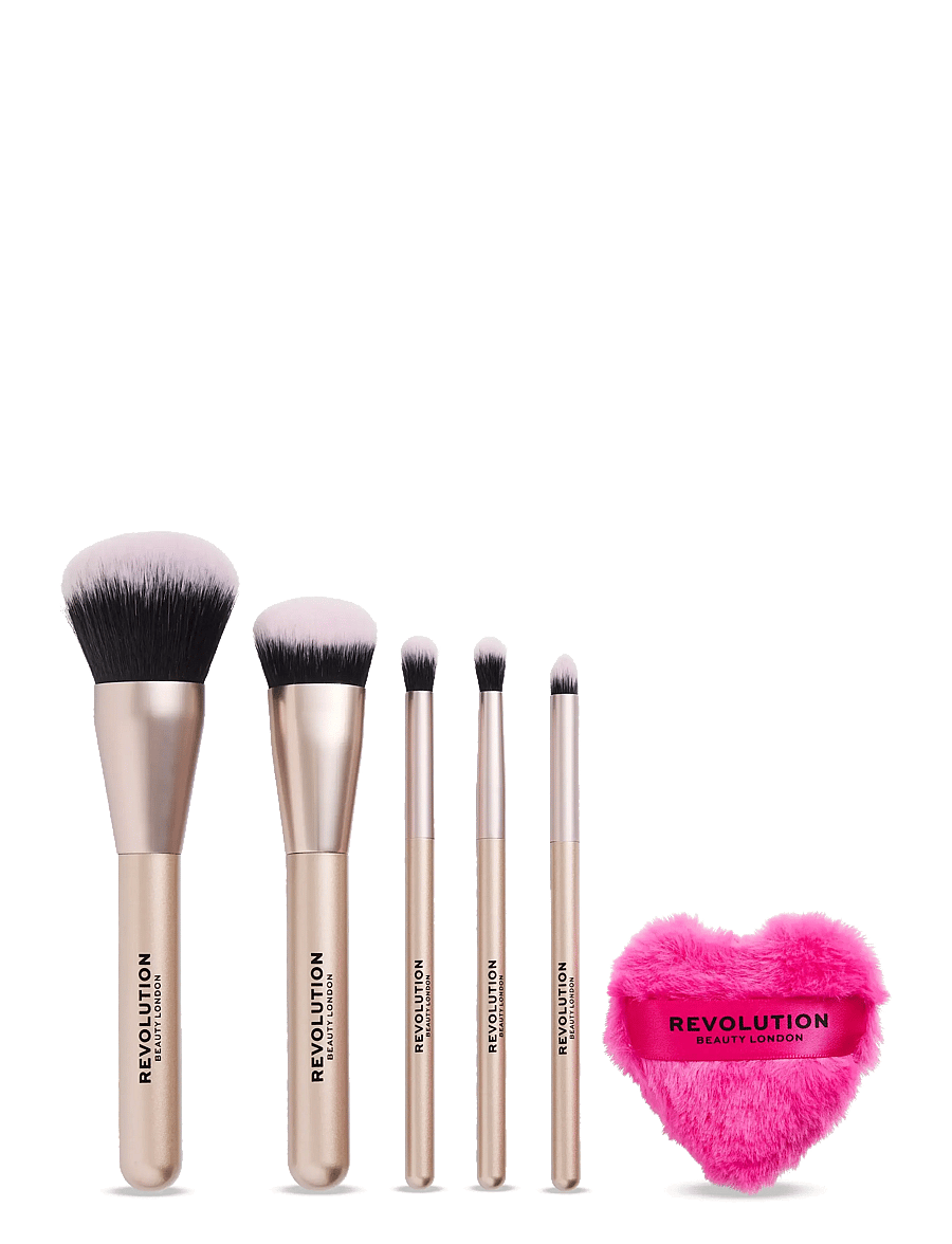 Revolution Beauty London - Revolution Fur Baby Brush Set - multi-colored - 1