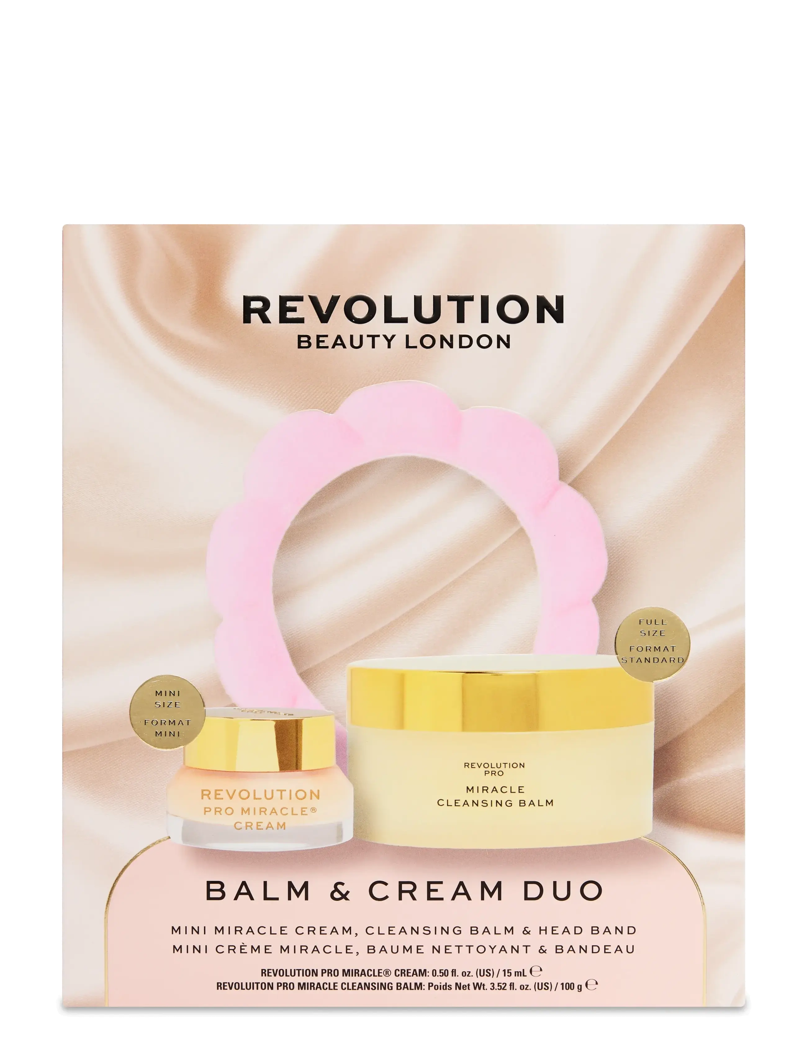 Revolution Beauty London Revolution Pro Miracle Balm & Cream Duo - Nahahooldus - MULTI-COLORED / pink/rose