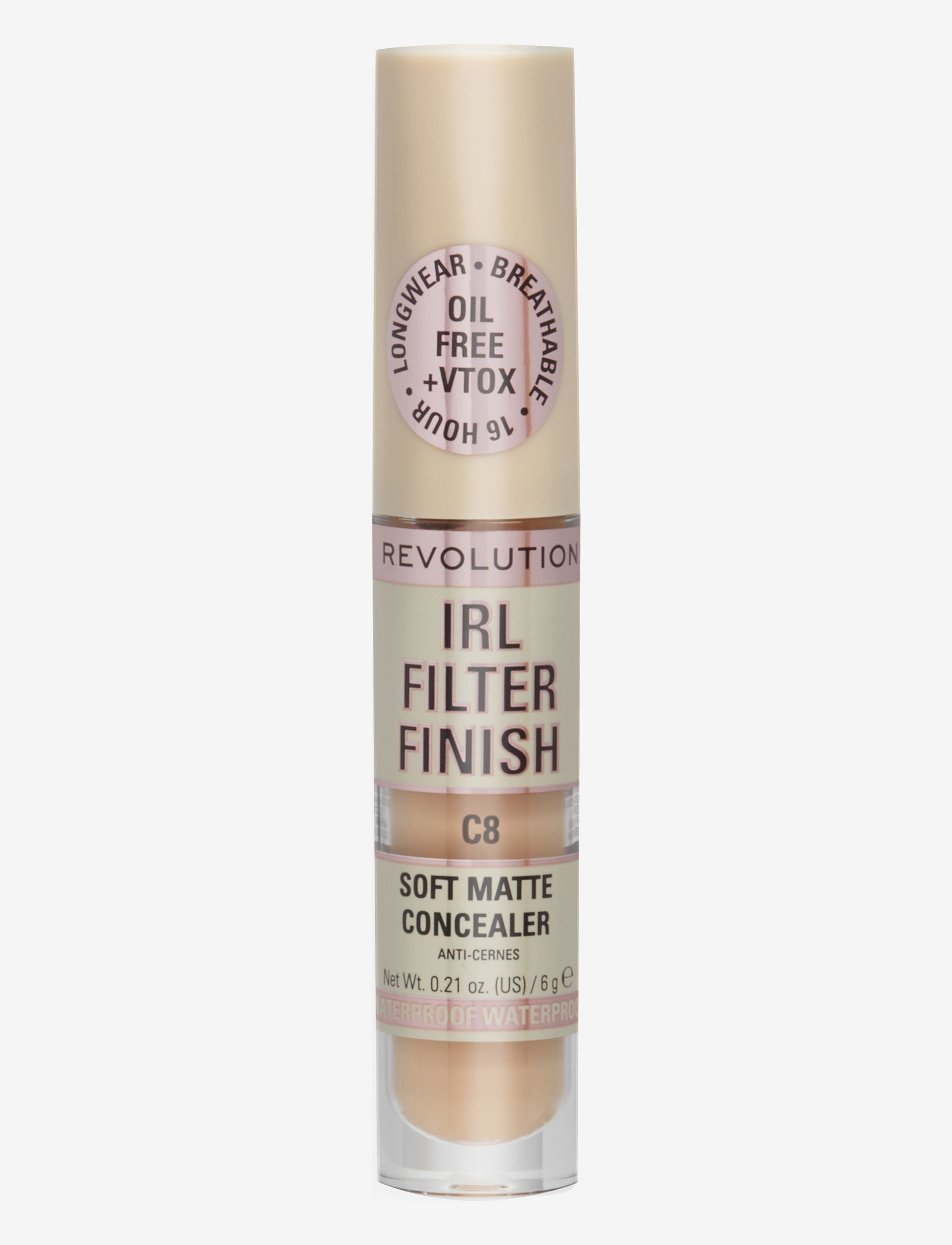 Revolution Beauty London Revolution IRL Filter Finish Concealer C8 - Ansigtsmakeup - C8 / natural