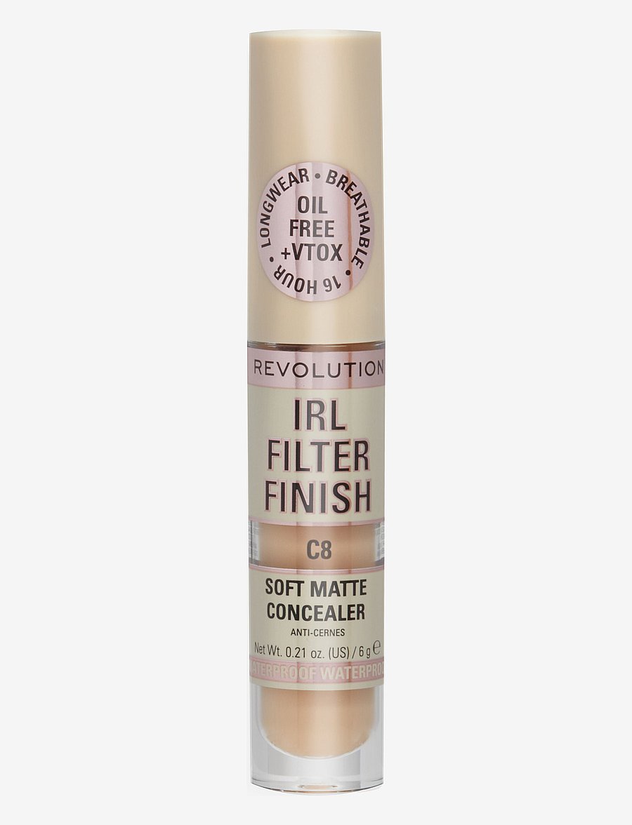 Revolution Beauty London - Revolution IRL Filter Finish Concealer C8 - makeup - c8 - 0