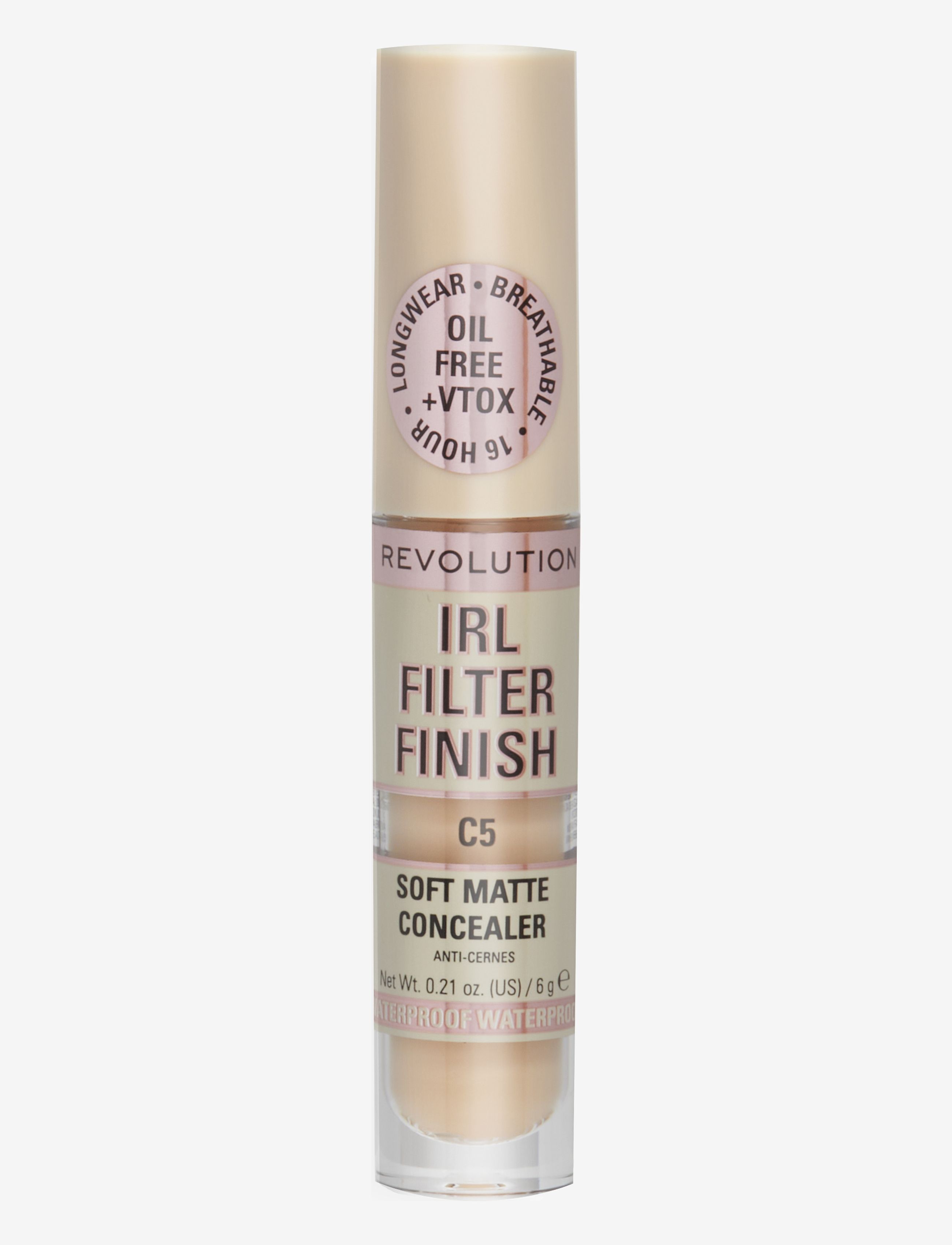 Revolution Beauty London Revolution Irl Filter Finish Concealer C5, Concealer, Str: 6 G