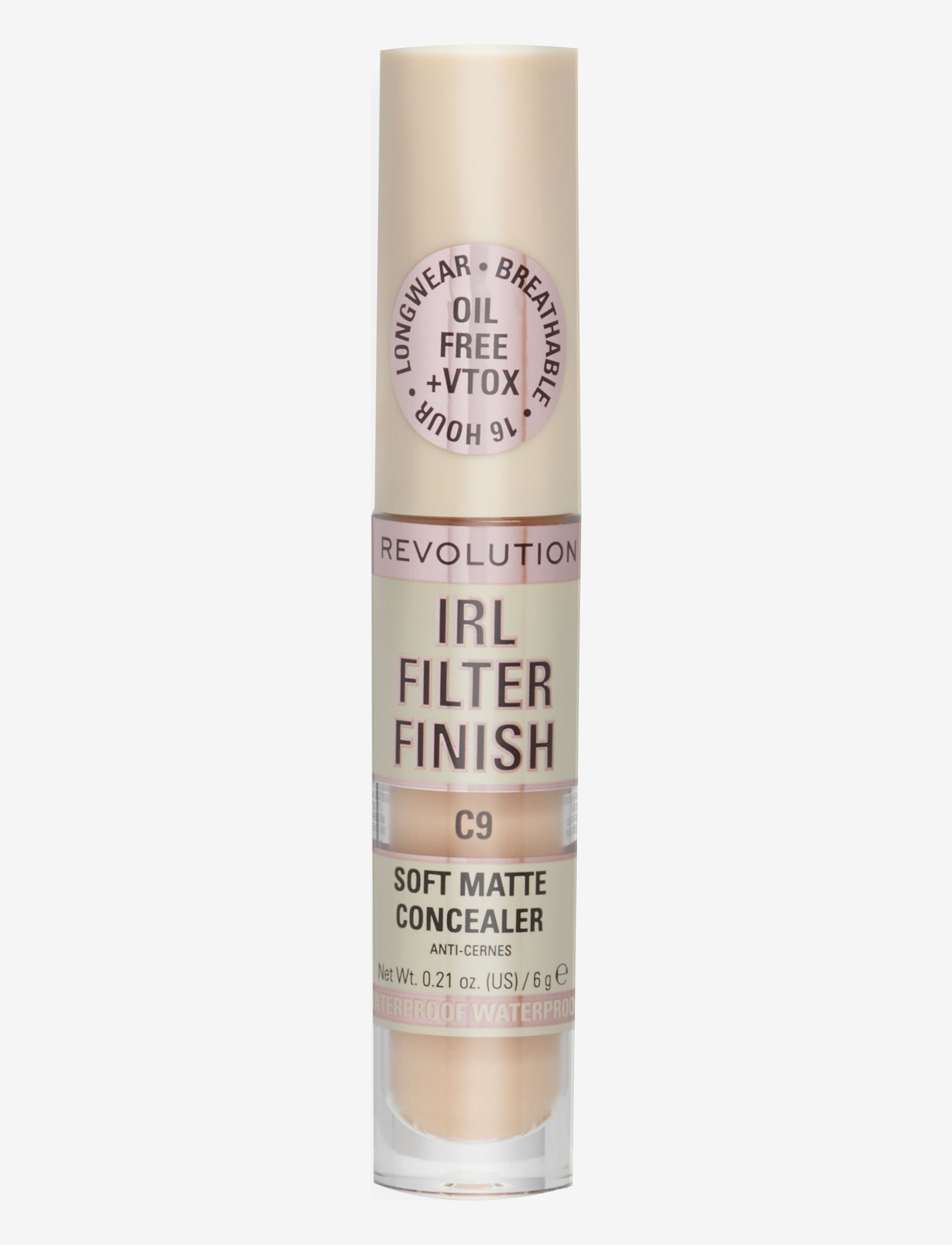 Revolution Beauty London Revolution Irl Filter Finish Concealer C9, Concealer, Str: 6 G