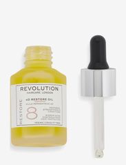 Revolution Haircare - Revolution Haircare 8 4D Restore Oil 30ml - hårolier - basic white - 1
