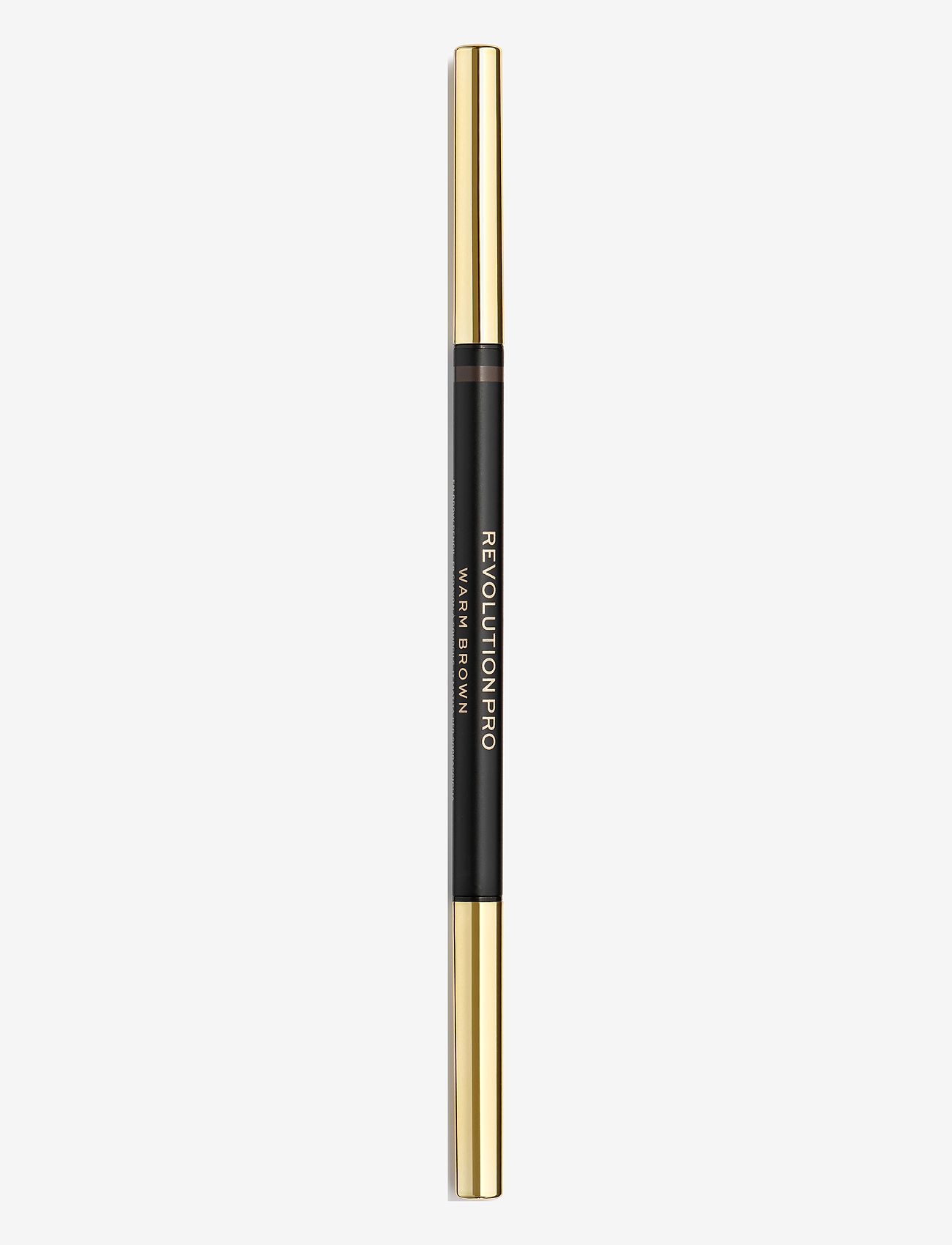 Revolution PRO - Revolution Pro Define & Fill Micro Brow Pencil Warm Brown - Øjenbrynsblyanter - warm brown - 0
