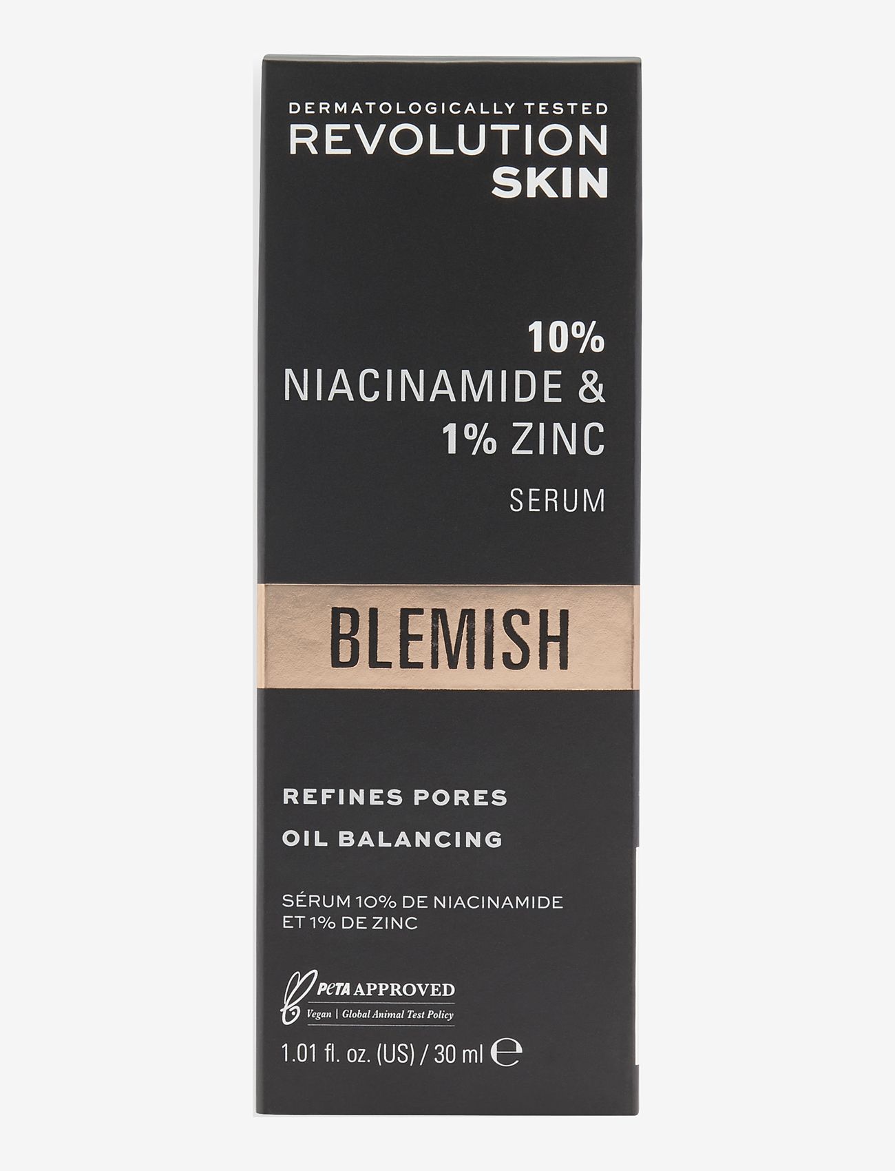 Revolution Skincare - Revolution Skincare Blemish and Pore Refining Serum - 10% Niacinamide + 1% Zinc - serum - basic white - 1