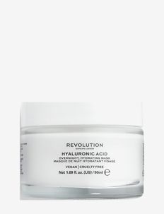 Revolution Skincare Hyaluronic Acid Overnight Hydrating Face Mask, Revolution Skincare