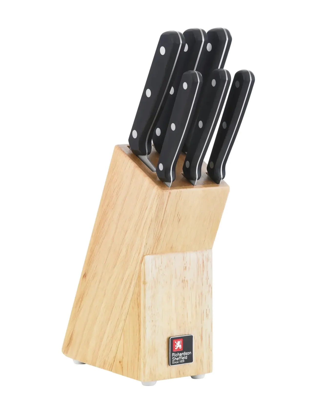 Richardsson Sheffield Cucina Knife Block 6-Psc, One Size, Multi/patterned, Knive Og Tilbehør > Knivsæt, Unisex