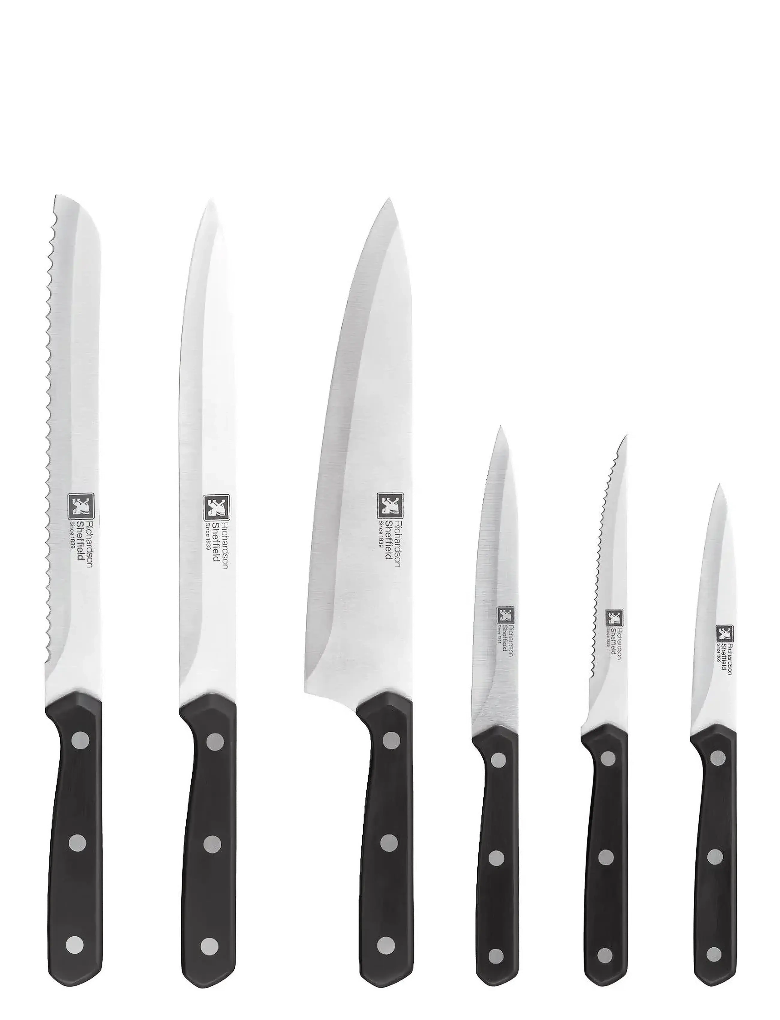 Richardsson Sheffield - Cucina Knife block 6-psc - hnífasett - multi - 1