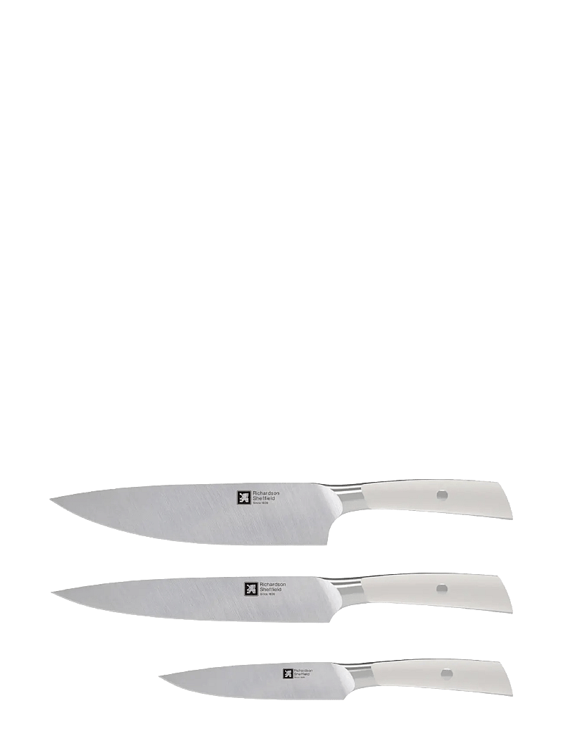 Richardsson Sheffield - Supreme Knifeset 3-psc - kokanoad - white - 0