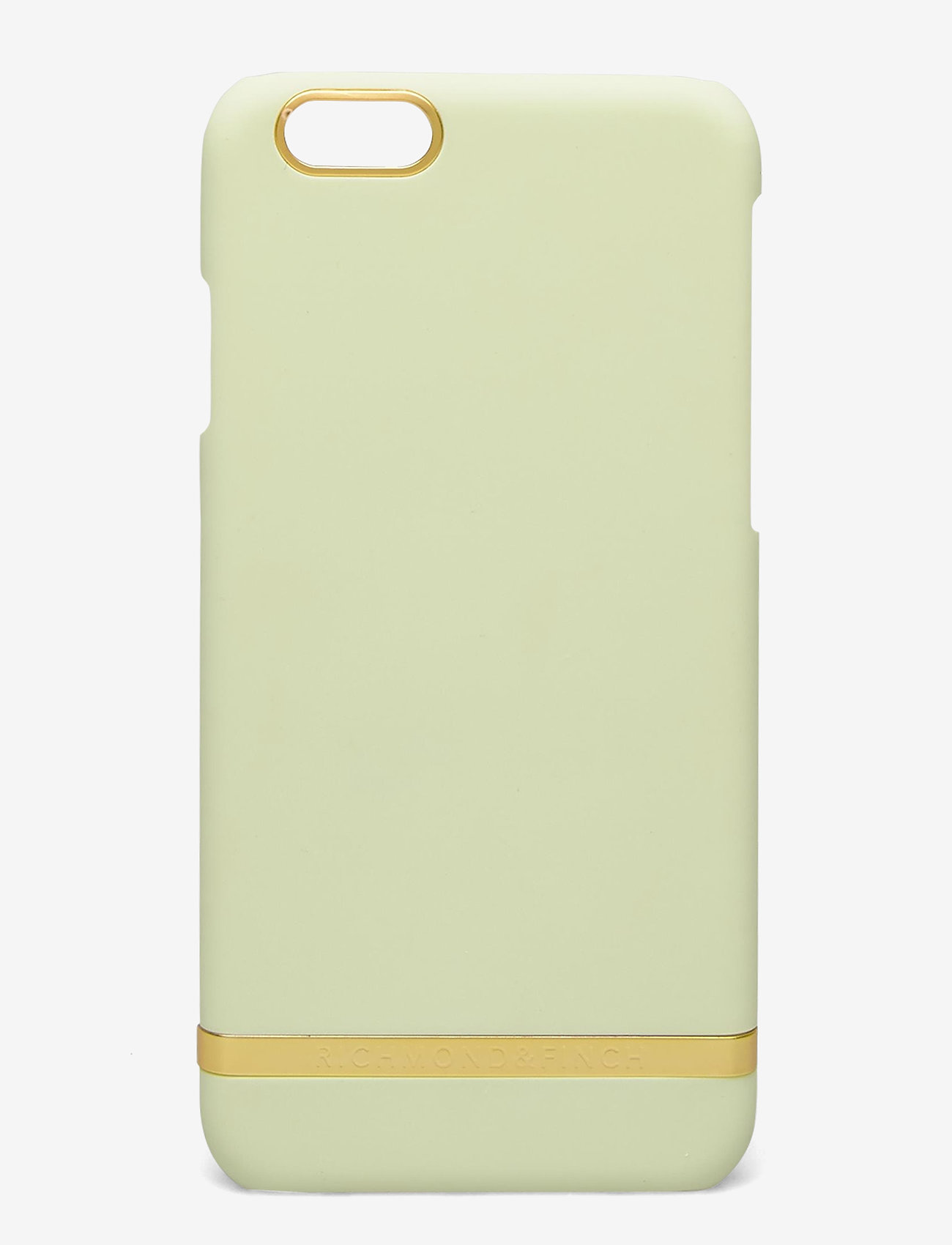 Richmond & Finch - IP6-073 - madalaimad hinnad - pistachio satin soft - gold details - 0