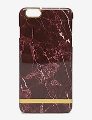 Red Marble Glossy Iphone 6PLUS - RED MARBLE