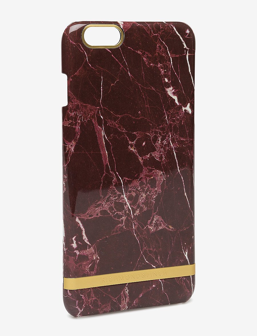 Richmond & Finch - Red Marble Glossy Iphone 6PLUS - phone cases - red marble - 1