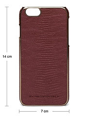 Richmond & Finch - IP6-080 - phone cases - framed rosé - marsala reptile - 3