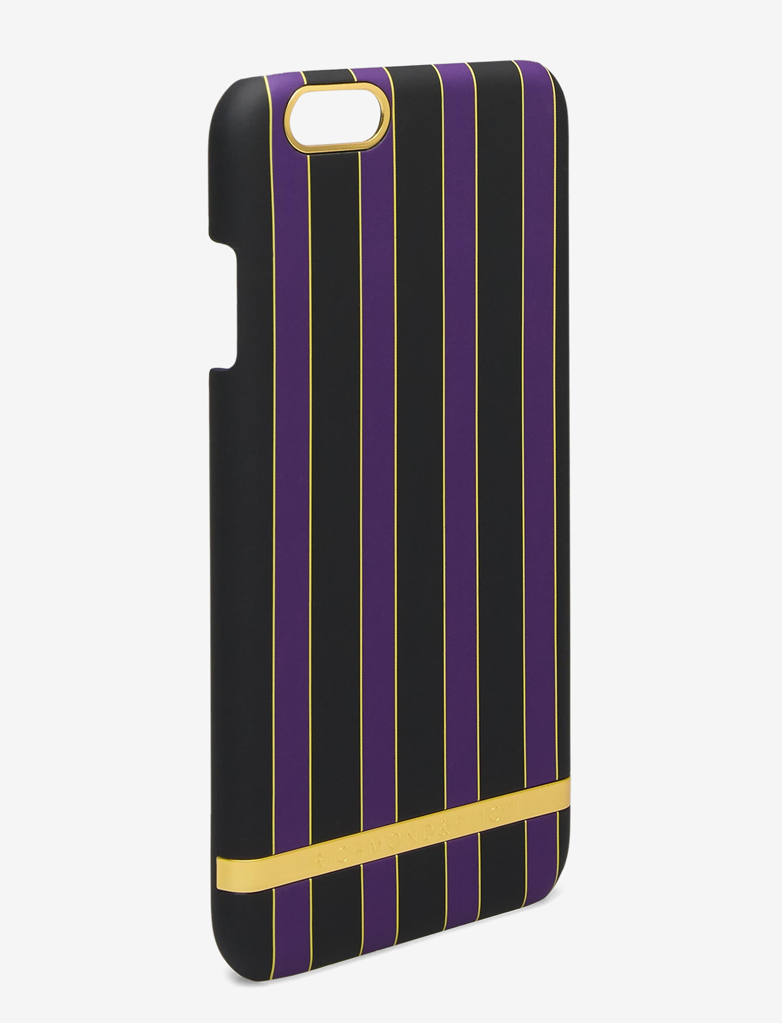 Richmond & Finch - IP6-093 - laveste priser - acai stripes - gold details - 2