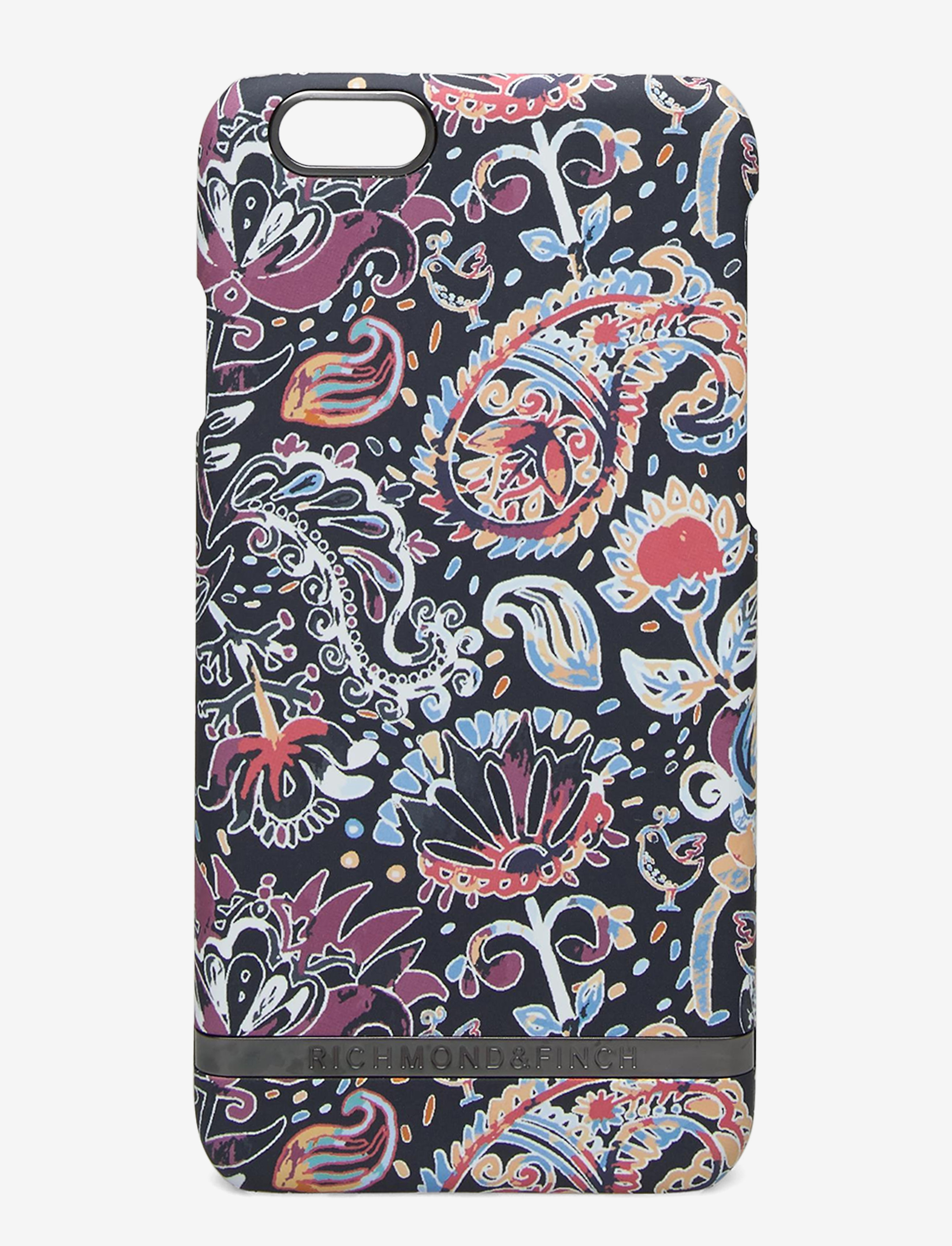 IP6-104 - PAISLEY SATIN - BLACK DETAILS