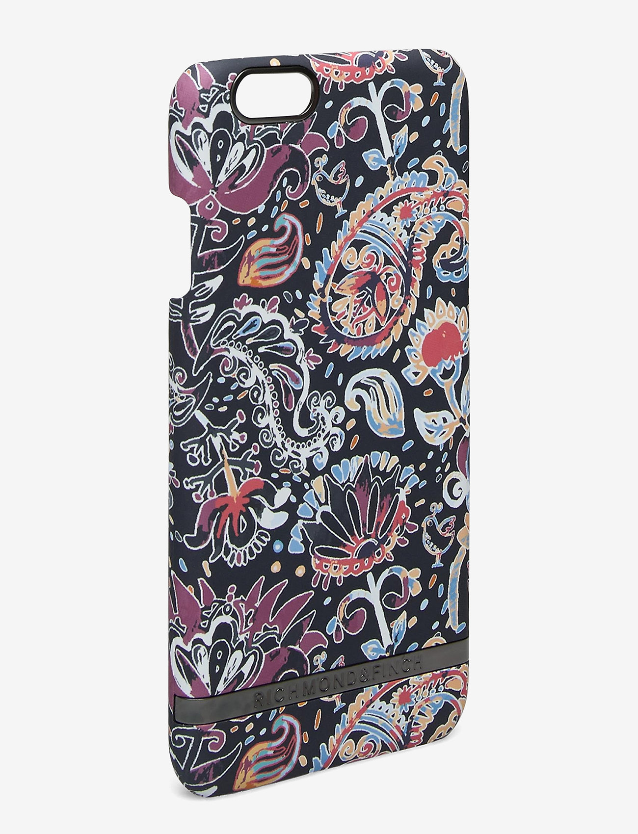 Richmond & Finch - IP6-104 - laveste priser - paisley satin - black details - 2