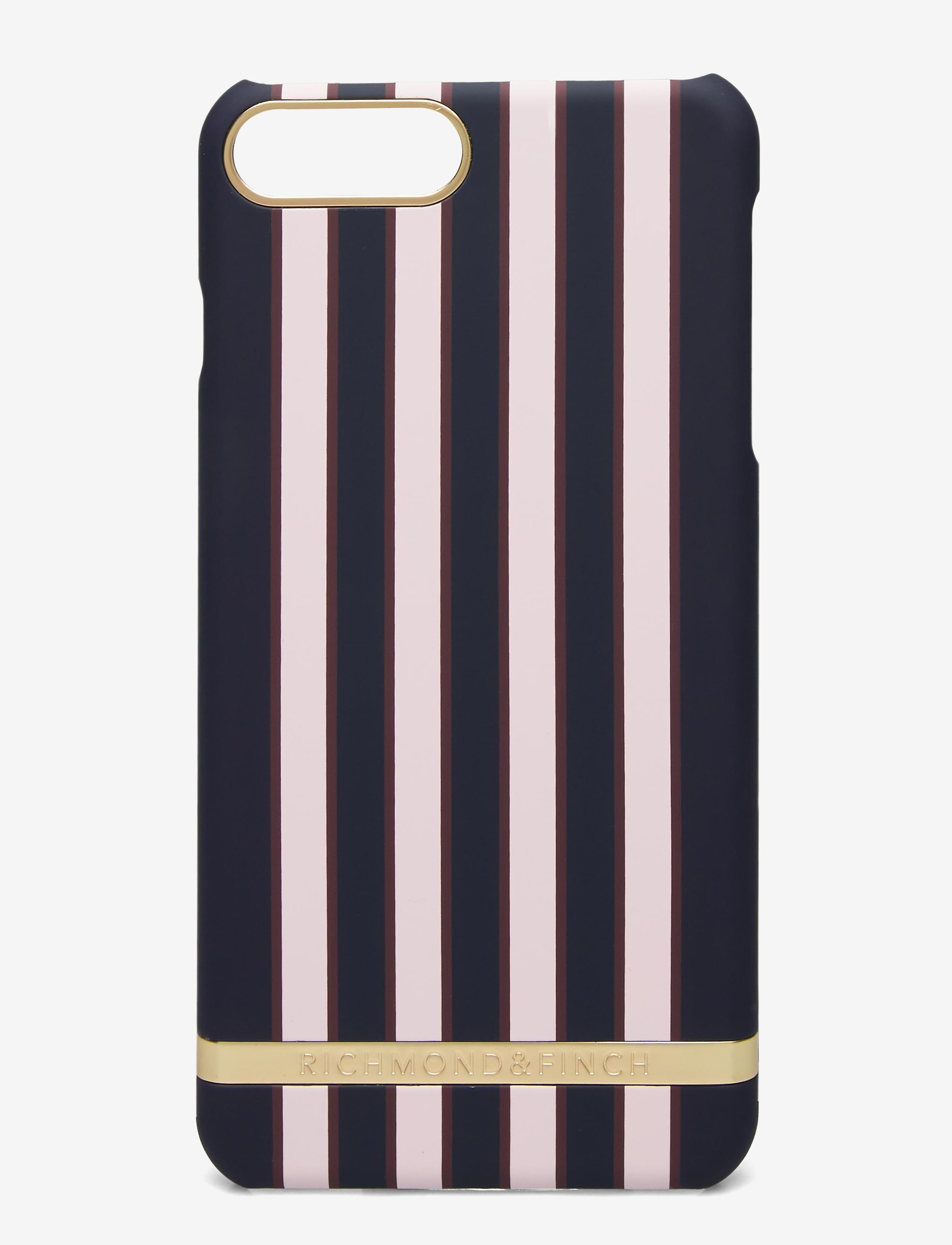 Richmond & Finch IP7-0999 - Puhelintarvikkeet - FLAMINGO STRIPES - GOLD DETAILS / multi