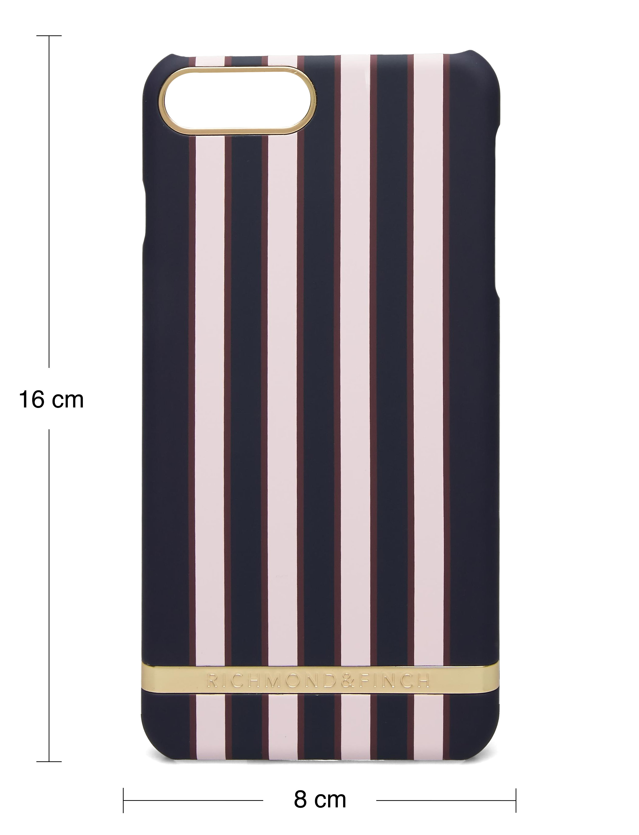 Richmond & Finch - IP7-0999 - telefonide ümbrised - flamingo stripes - gold details - 3