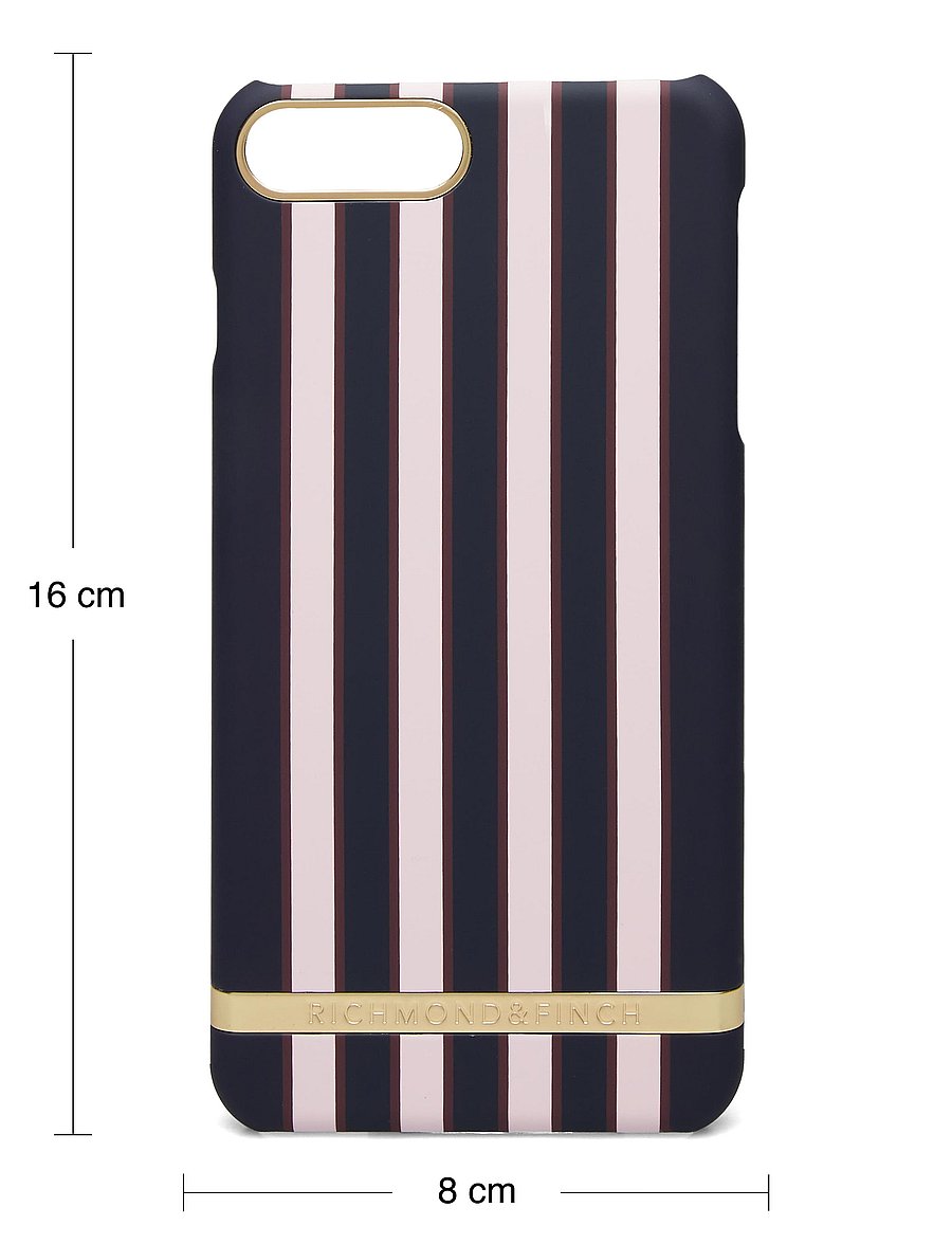 Richmond & Finch - IP7-0999 - handyhüllen - flamingo stripes - gold details - 3