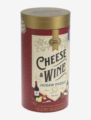 Ridley's Games - Puzzle Cheese & Wine 500 pcs - alhaisimmat hinnat - red - 2