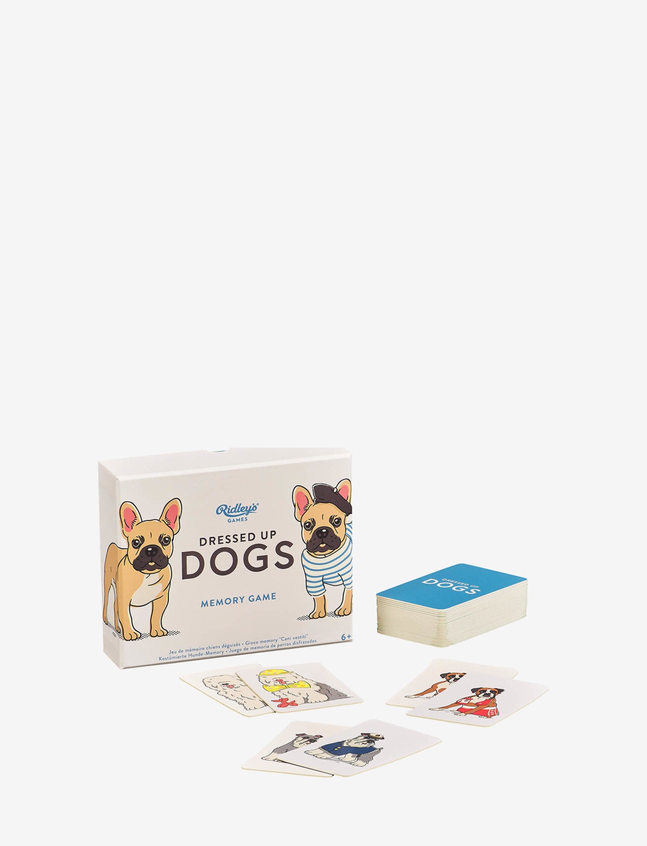 Ridley's Games - Dress Up Dogs Memory Game - white - 0