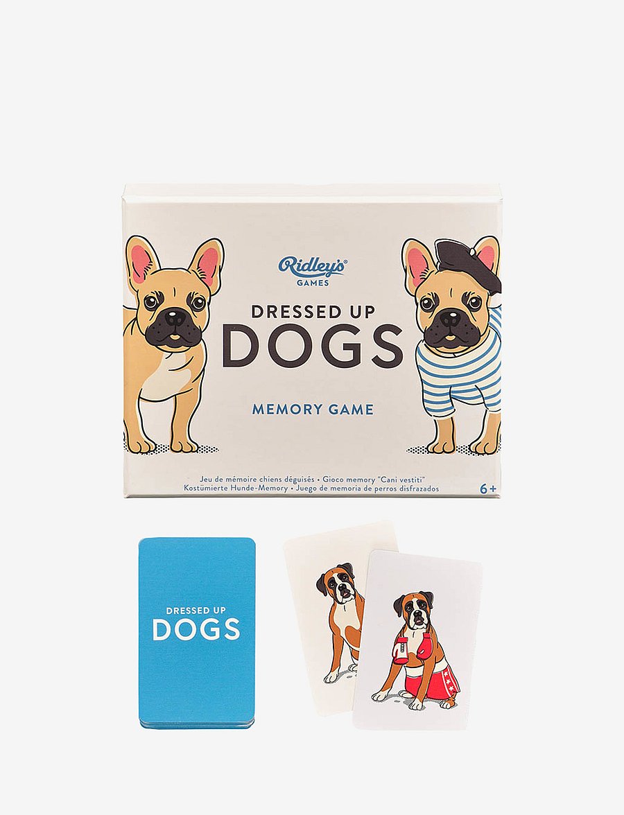 Ridley's Games - Dress Up Dogs Memory Game - osta hinna alusel - white - 2