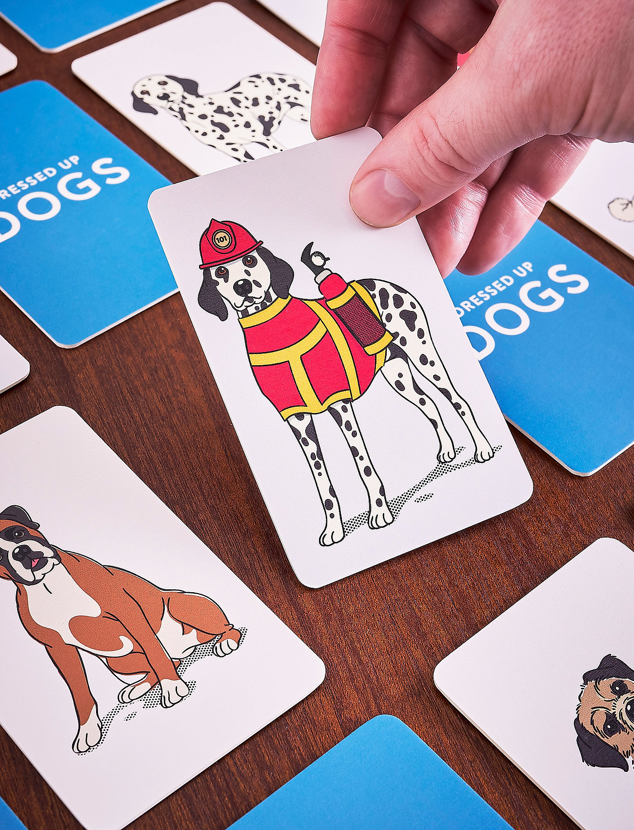 Ridley's Games Dress Up Dogs Memory Game, One Size, Puzzles & Games, Weiß - Homeware
