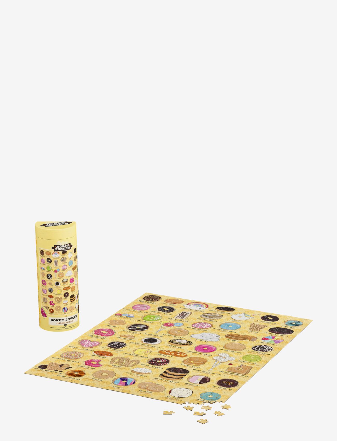 Ridley's Games - Donut Lover's Puzzle 500 pcs - yellow - 1