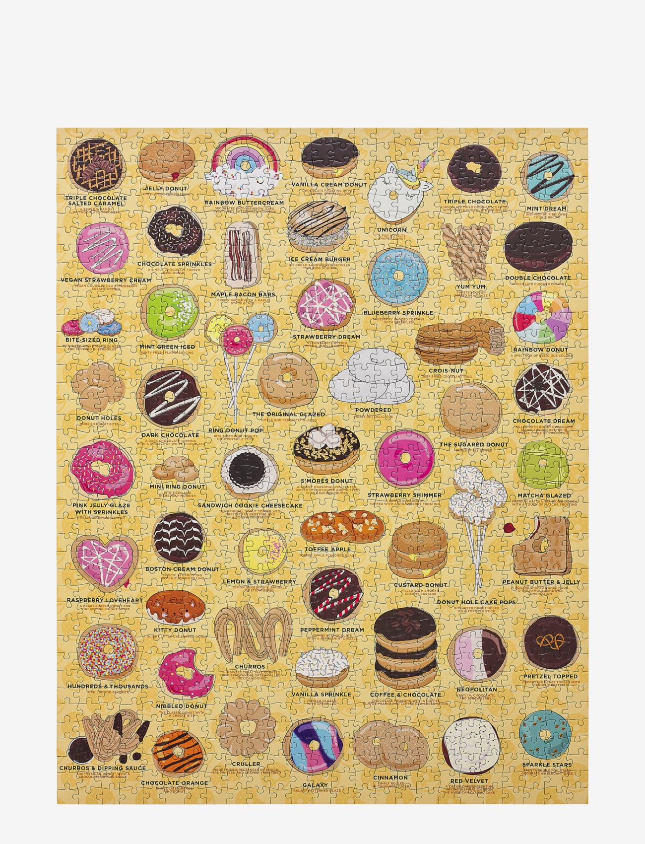 Ridley's Games - Donut Lover's Puzzle 500 pcs - yellow - 2
