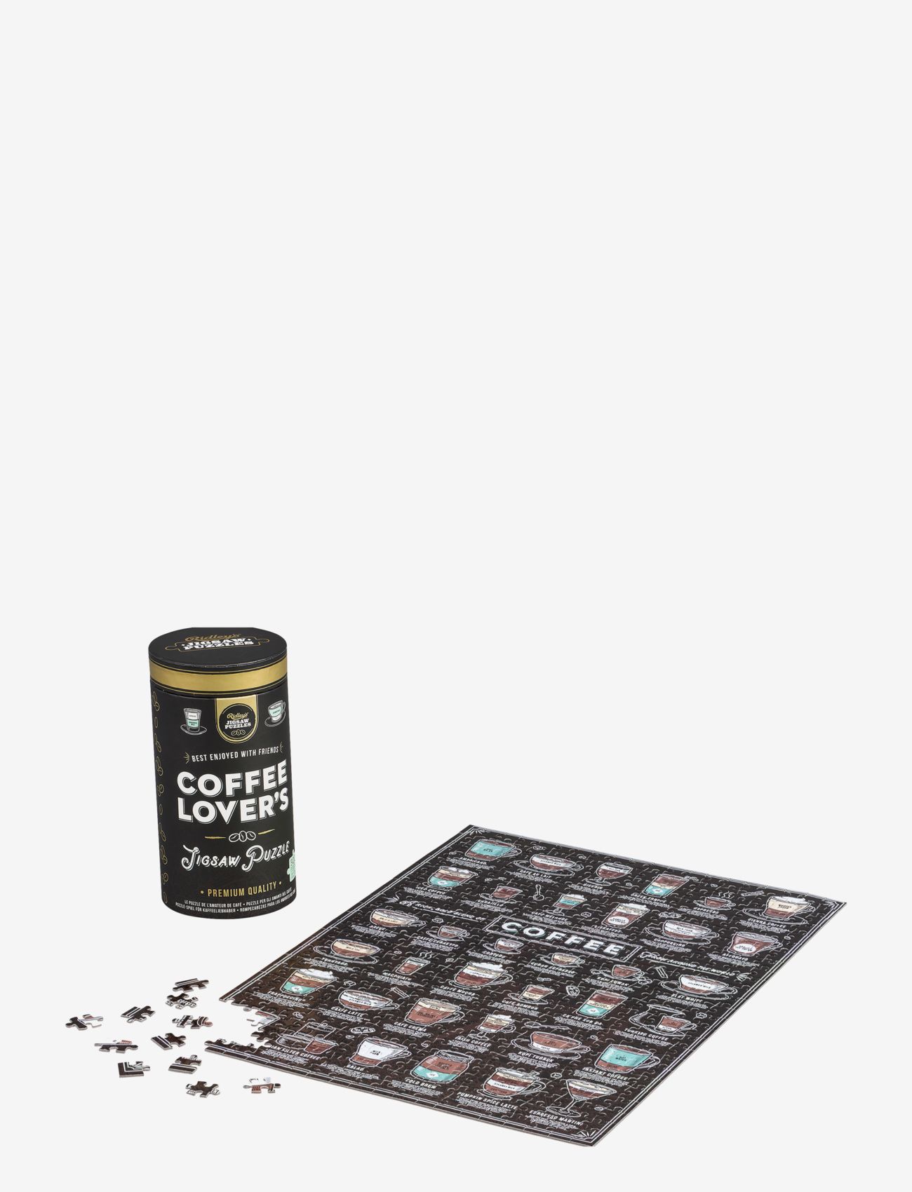Ridley's Games - Coffee Lovers Puzzle 500 pcs - black - 1