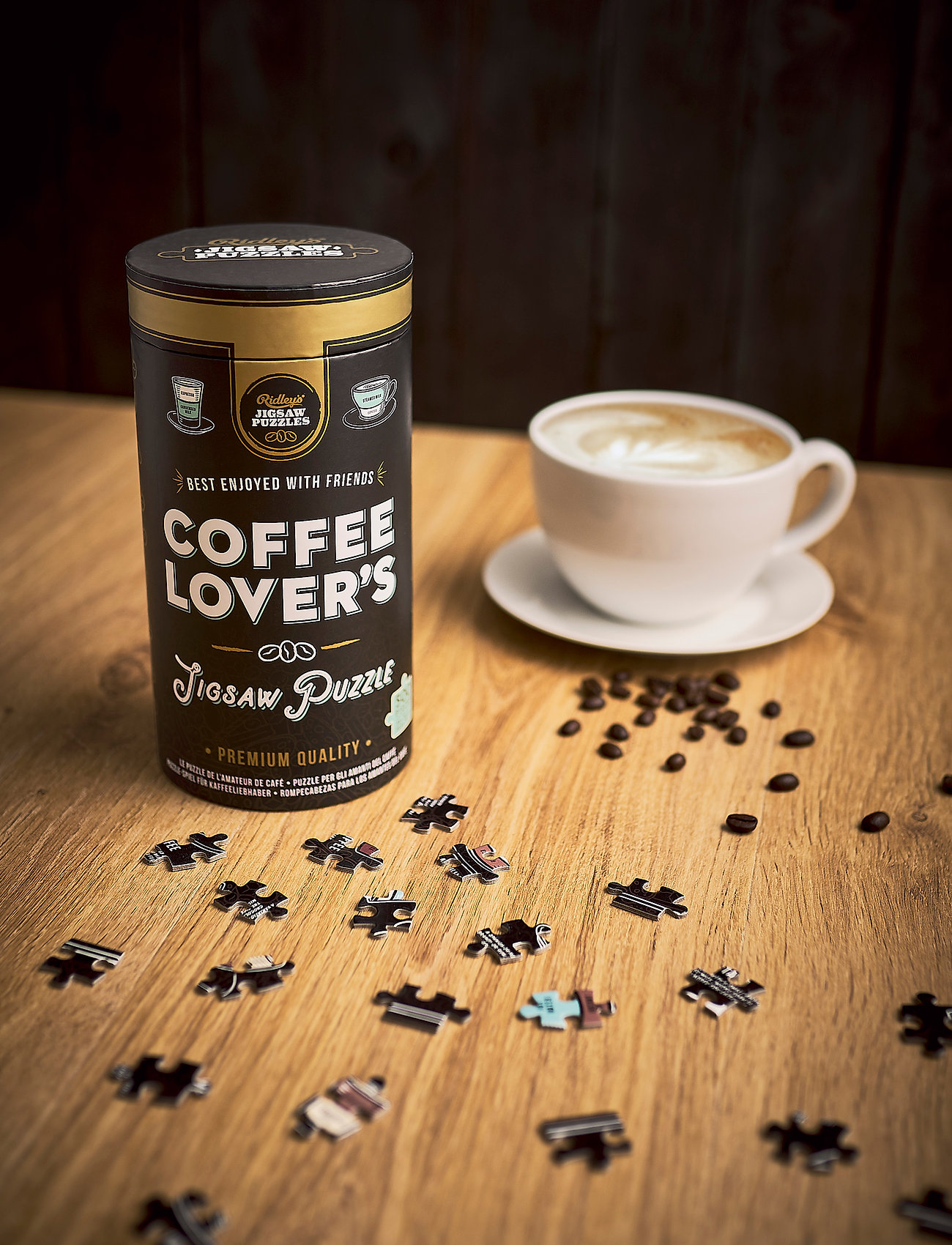 Ridley's Games Coffee Lovers Puzzle 500 Pcs, One Size, Puzzles & Games, Mehrfarbig/gemustert - Puzzles, Homeware