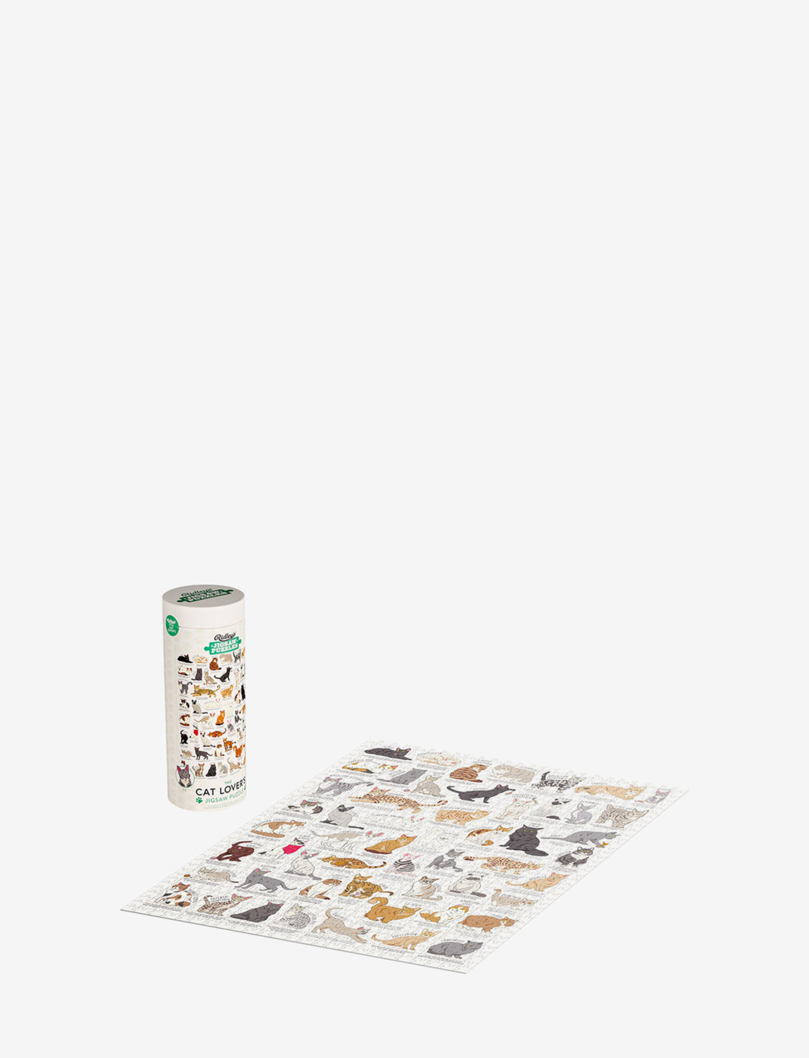 RIDLEY'S GAMES Cat Lovers Puzzle 1000 Pcs Weiß - One Size - Unisex