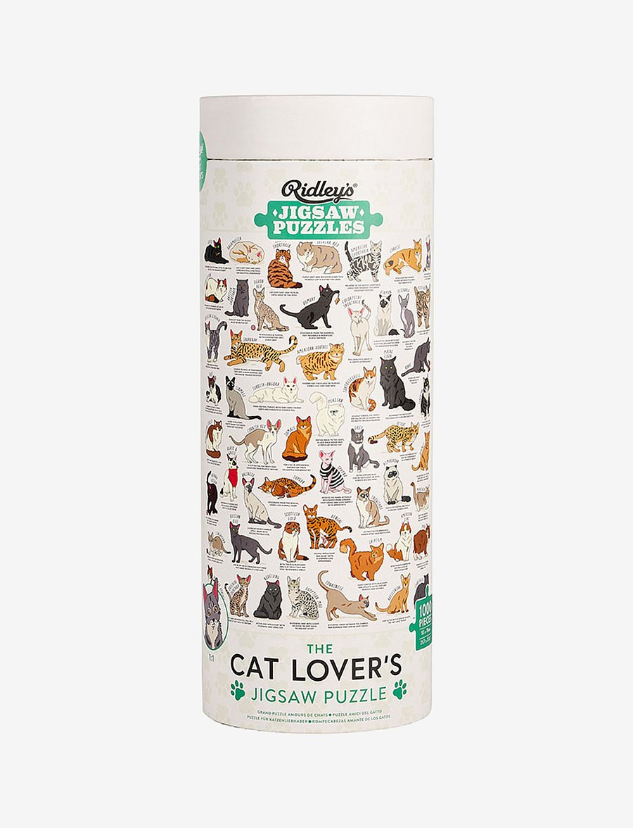 Ridley's Games - Cat Lovers Puzzle 1000 pcs - madalaimad hinnad - white - 1