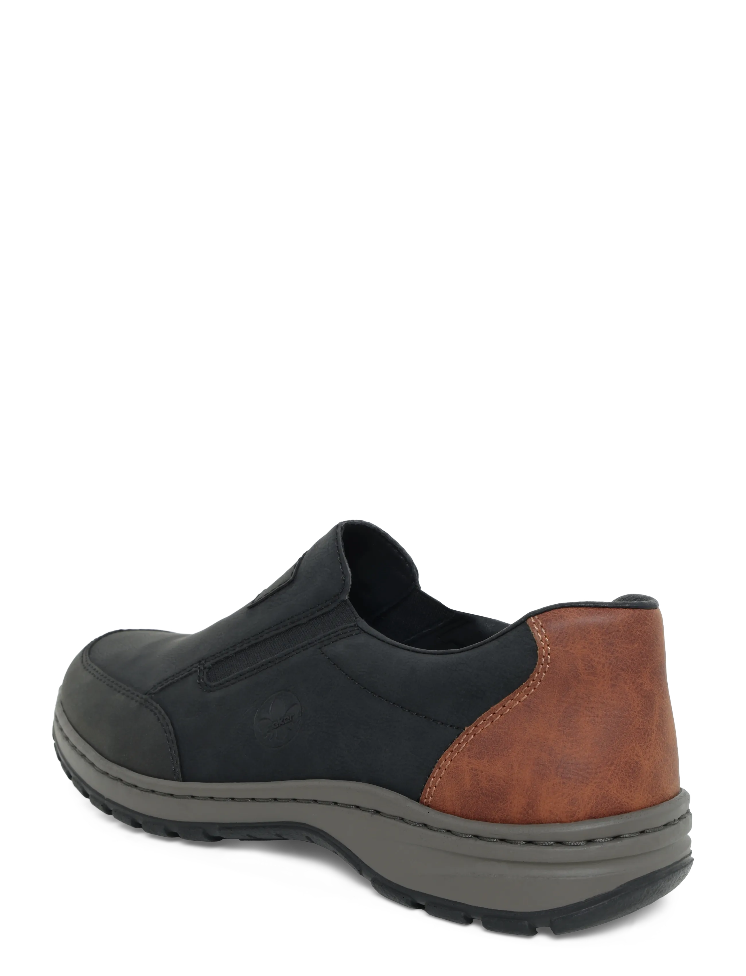 Rieker - Rieker Men's shoes 03354-23 Brown - loafer - black - 2